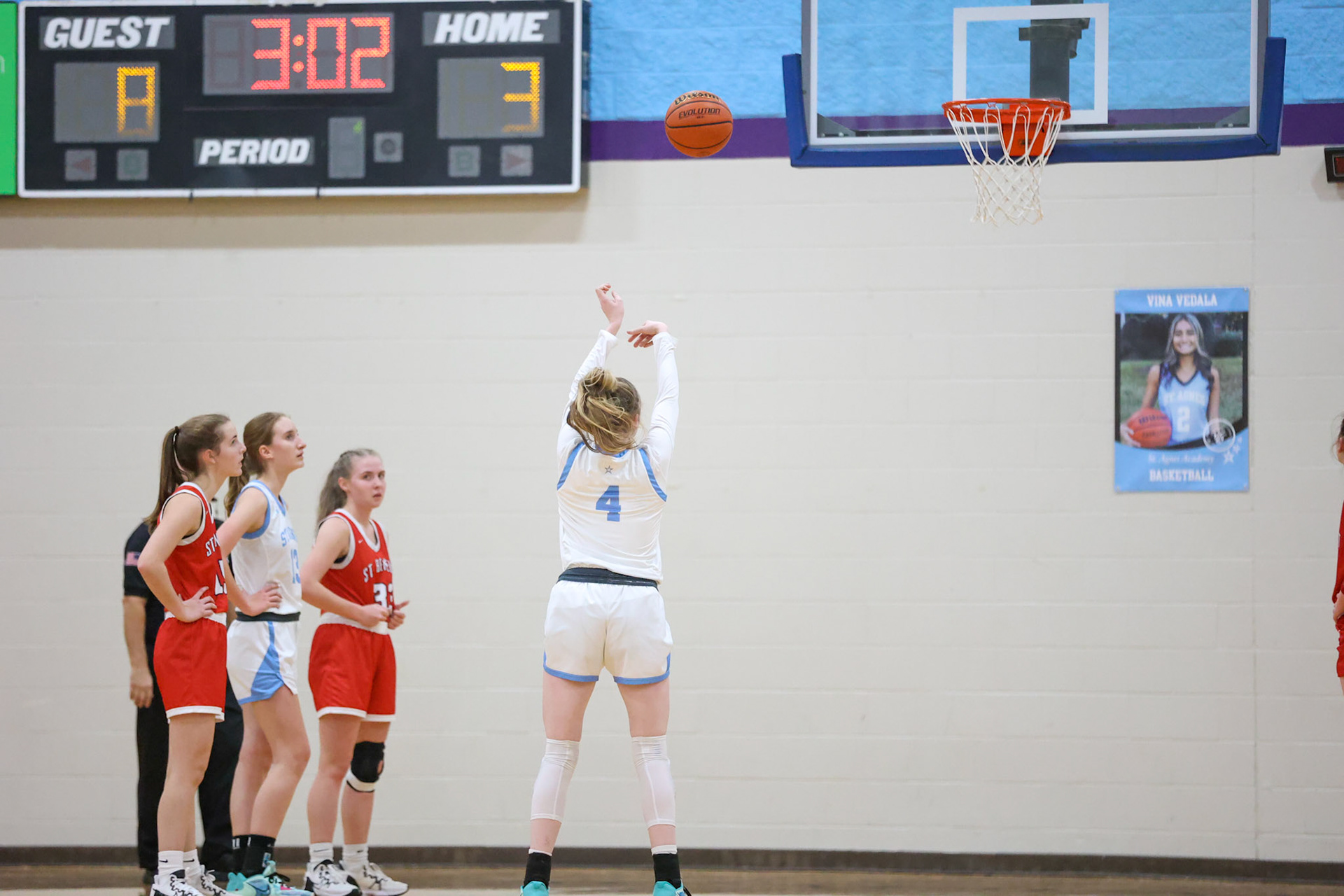 SBA Girls Basketball vs St. Agnes on Monday, January 23, 2022. (Ryan Beatty Photo)