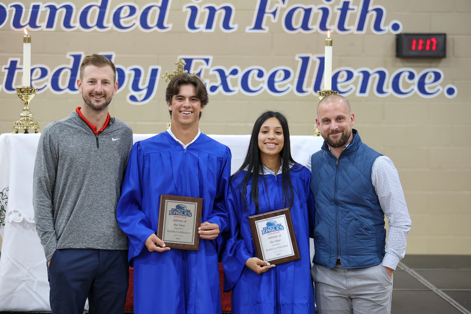 May Crowning at St. Benedict at Auburndale High School in Memphis, TN on May 3, 2022. (Ryan Beatty/SBA)