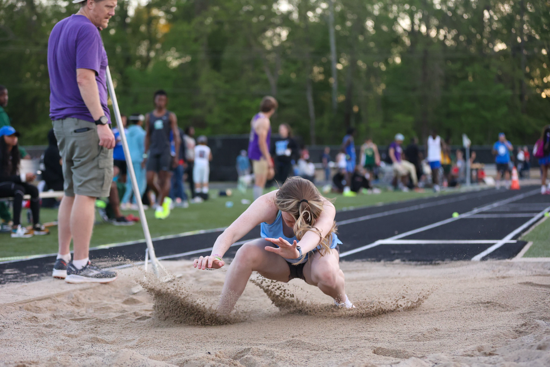 SBA Track at Houston Classic on Friday, April 14, 2023, at Houston High School in Memphis, TN. (Ryan Beatty Photo)