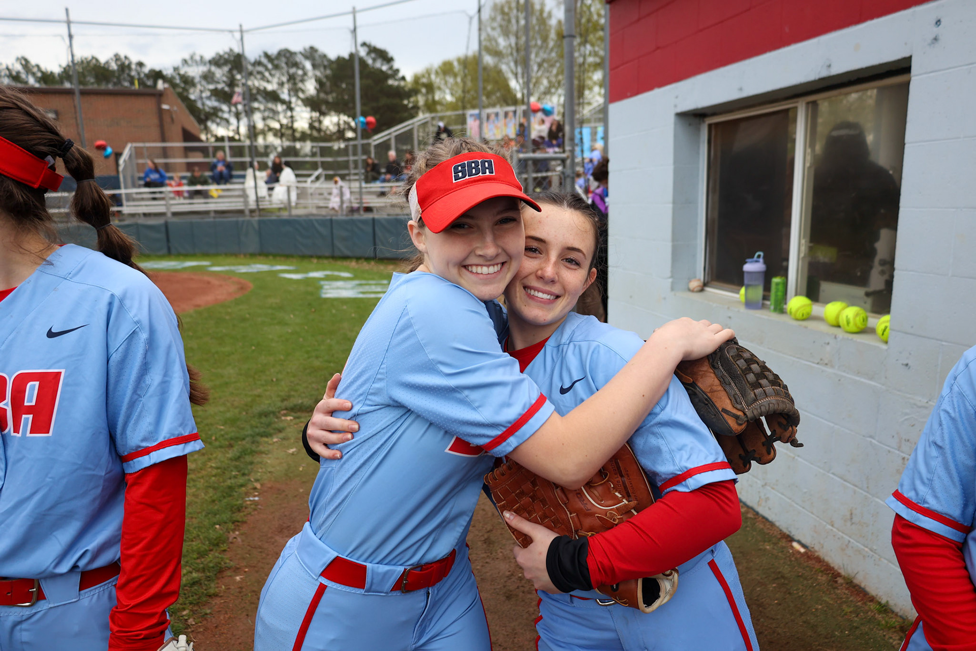 St. Benedict Softball vs Millington on Senior Night at St. Benedict at Auburndale in Memphis, TN on April 20, 2022. (Ryan Beatty/SBA)