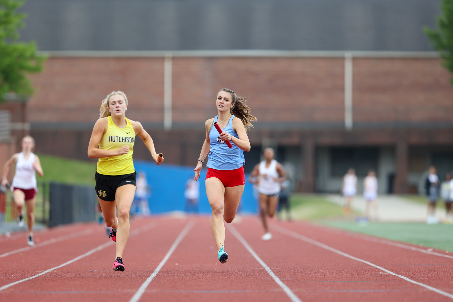 St. Benedict Track at Memphis University School in Memphis, TN on May 3, 2022. (Ryan Beatty/SBA)