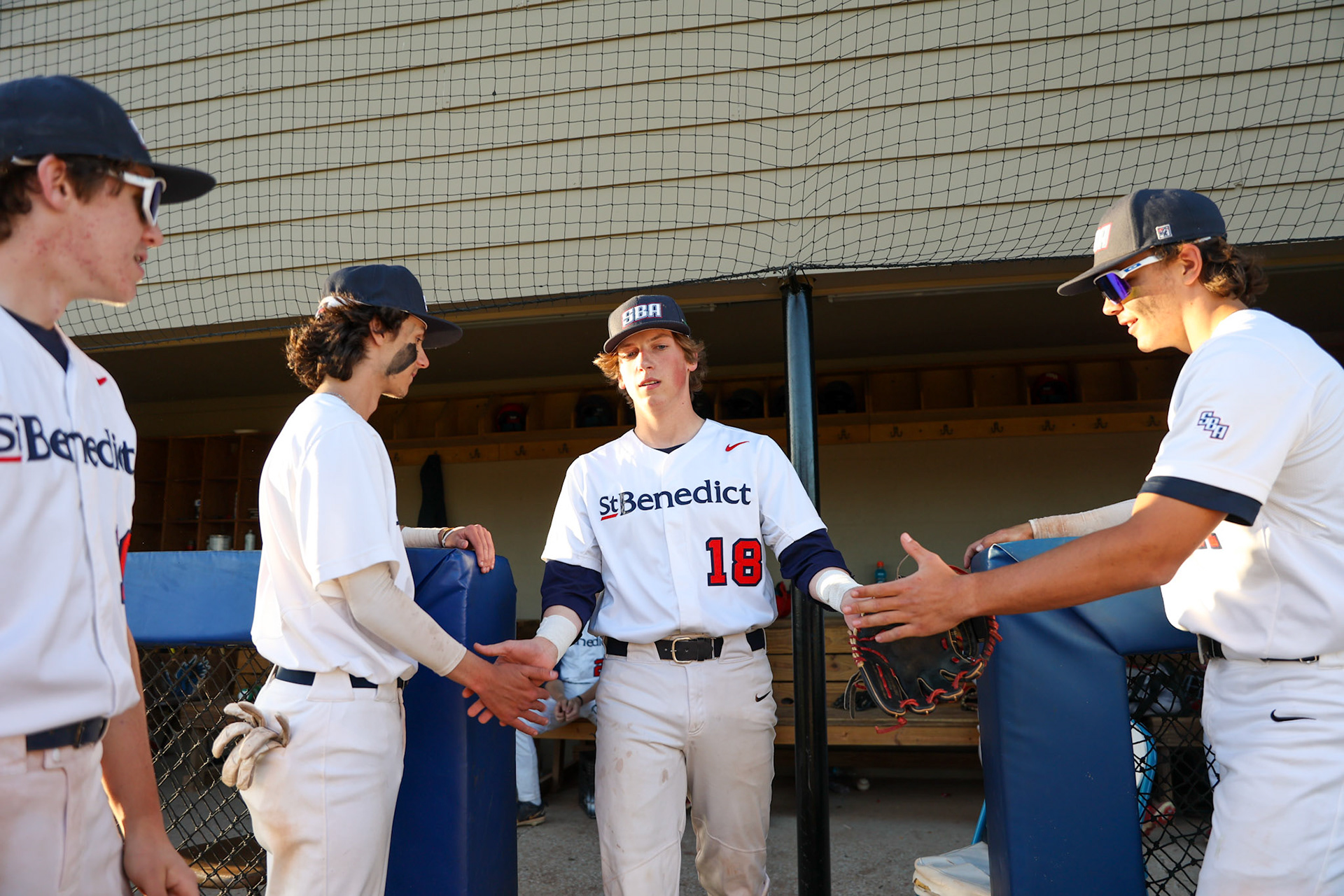 SBA Baseball Senior Night (Ryan Beatty Photo)