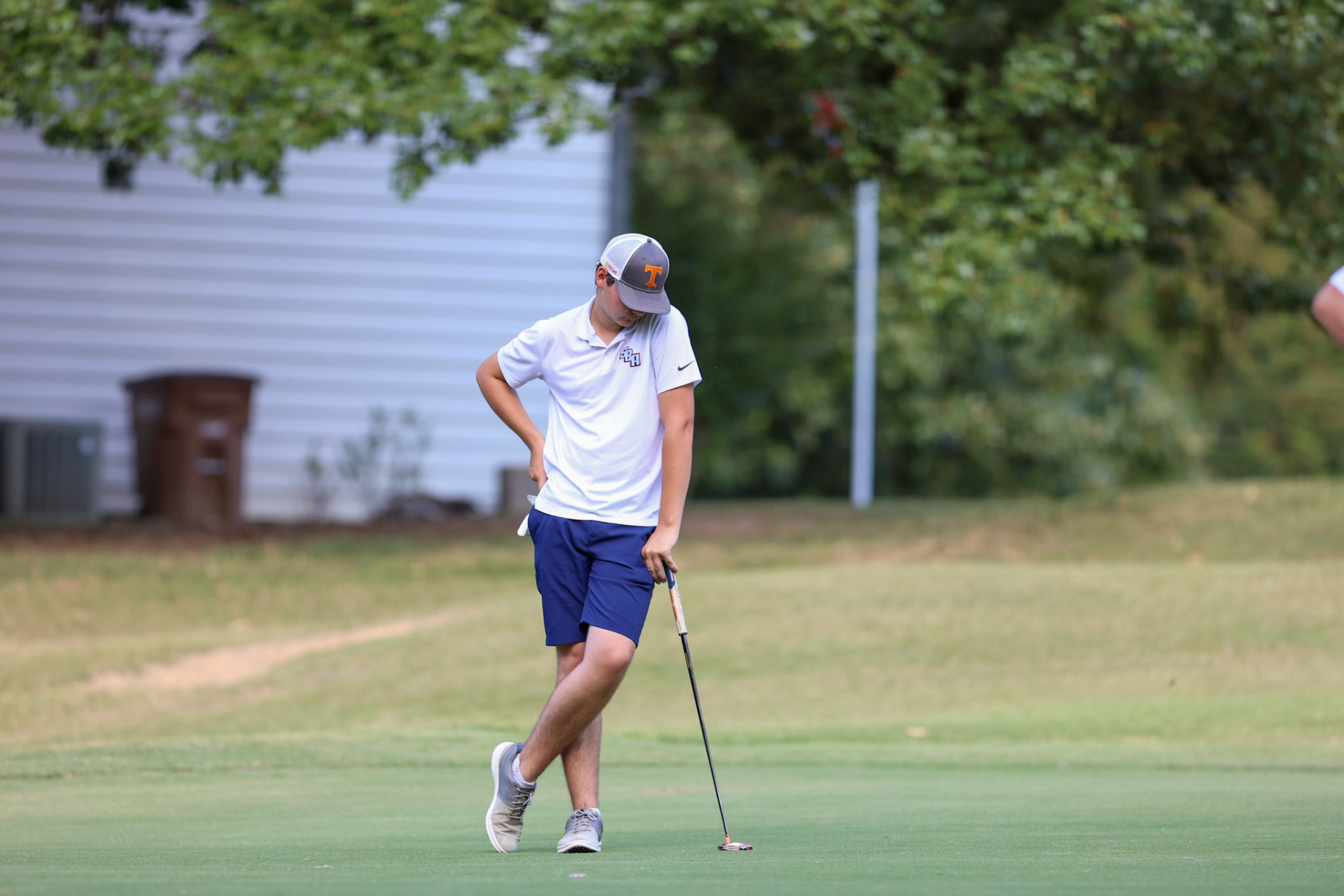 St. Benedict Boys Golf vs Briarcrest at the Lakeland Golf Club on Thursday, September 15, 2022. (Ryan Beatty/SBA)