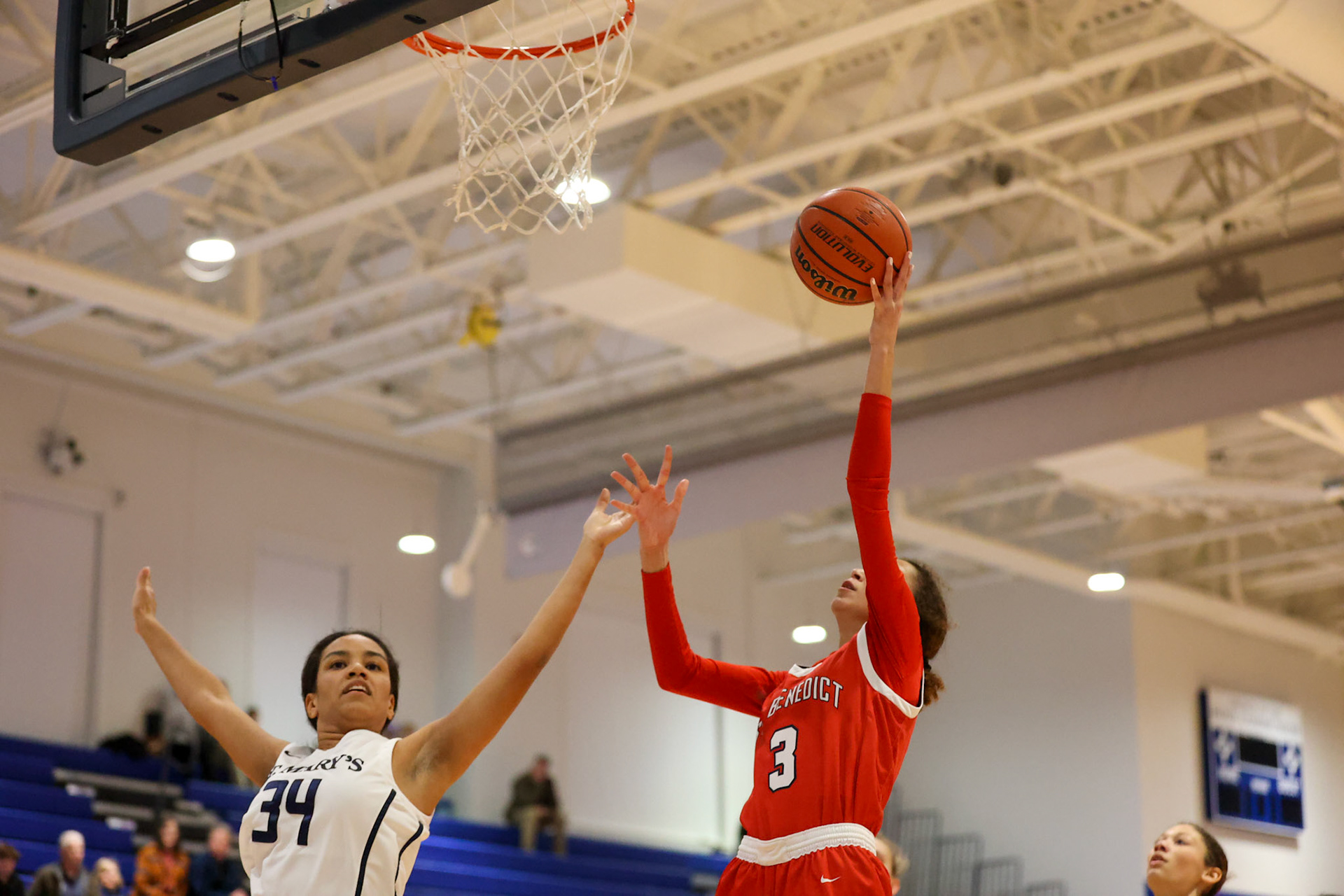 SBA Girls Basketball vs St. Mary’s. (Ryan Beatty Photo)