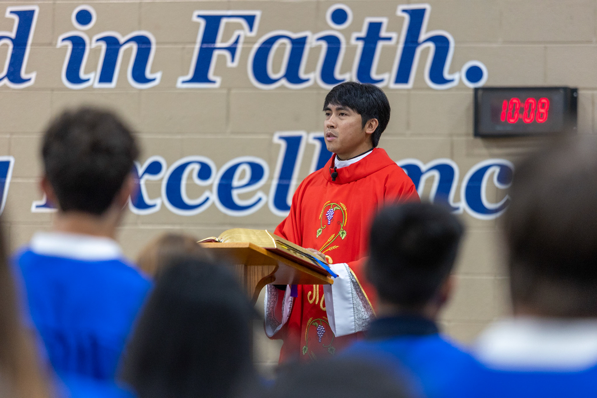 May Crowning at St. Benedict at Auburndale High School in Memphis, TN on May 3, 2022. (Ryan Beatty/SBA)