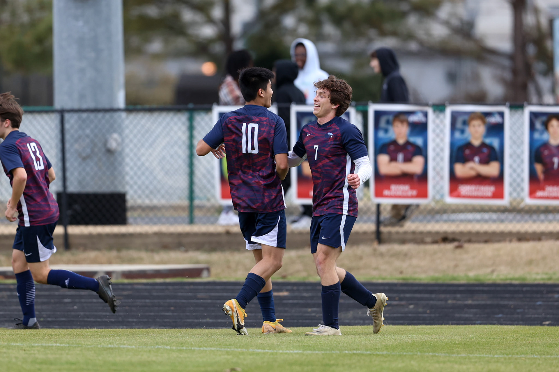 St. Benedict Soccer vs Millington on April 7, 2022 at St. Benedict At Auburndale High School in Memphis, TN. (Ryan Beatty/SBA)