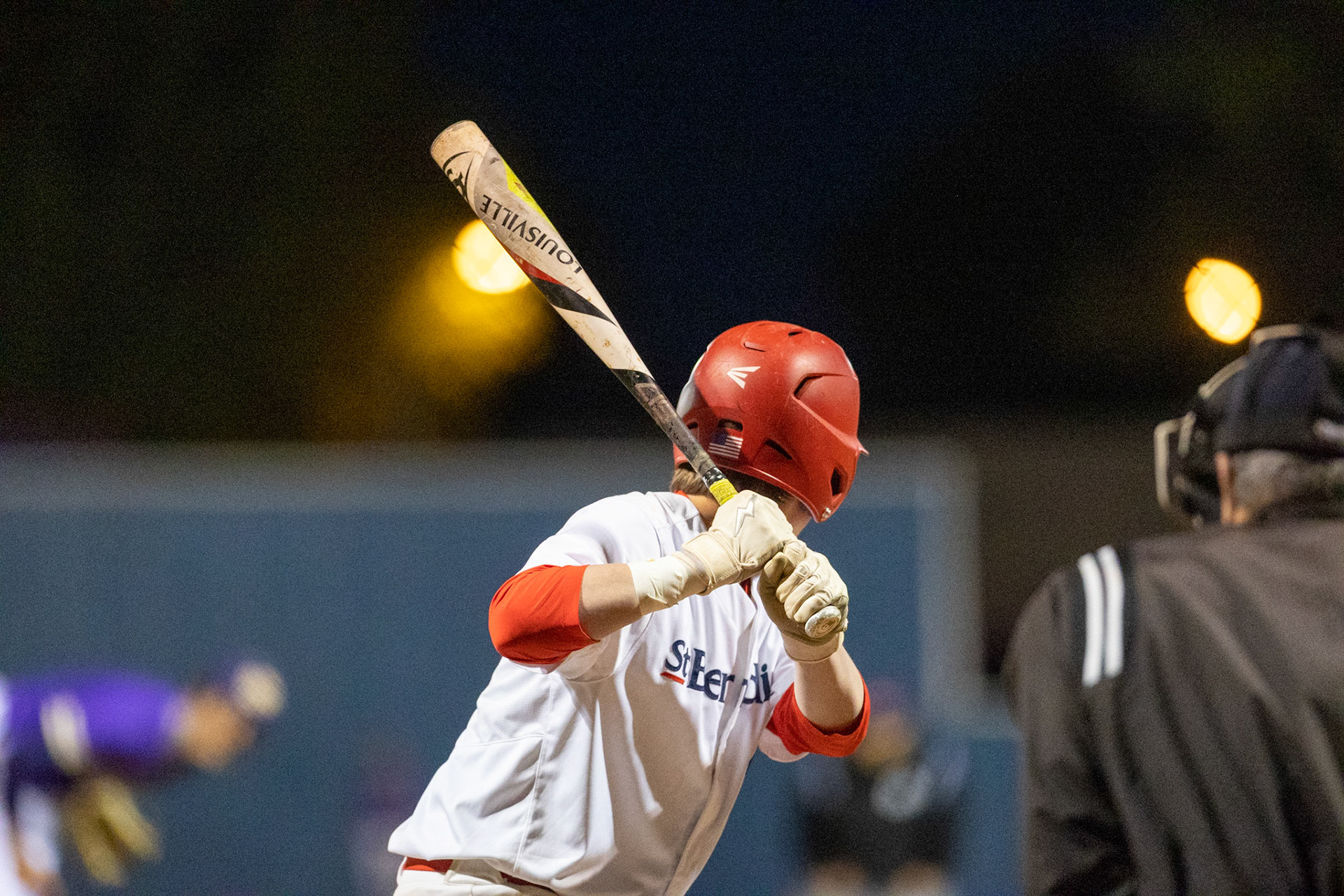 St. Benedict Baseball Senior Night vs CBHS at St. Benedict at Auburndale High School on April 26, 2022.  (Ryan Beatty/SBA)