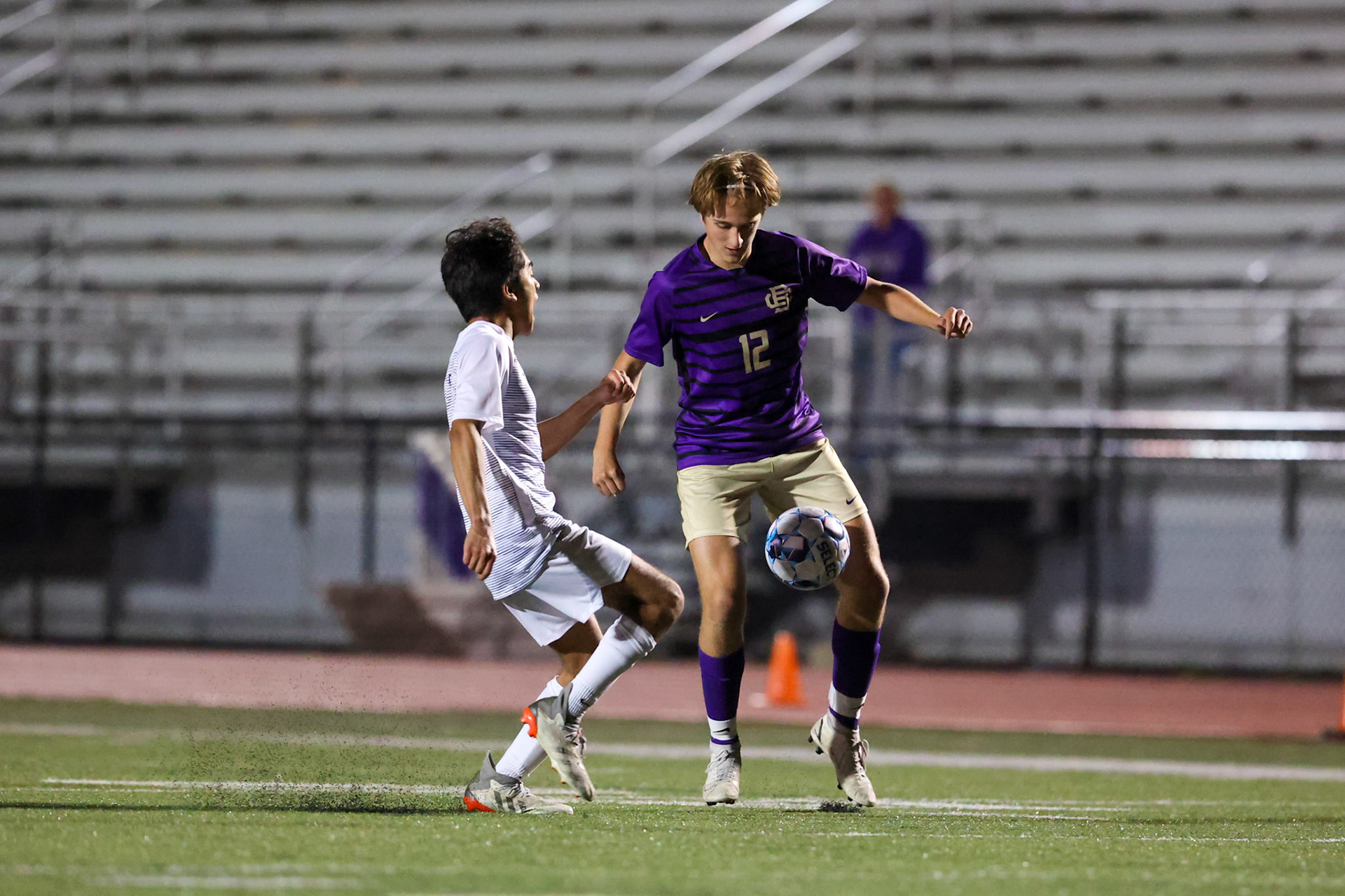 St. Benedict Soccer vs Christian Brothers at Christian Brothers High School in Memphis, TN on May 3, 2022. (Ryan Beatty/SBA)