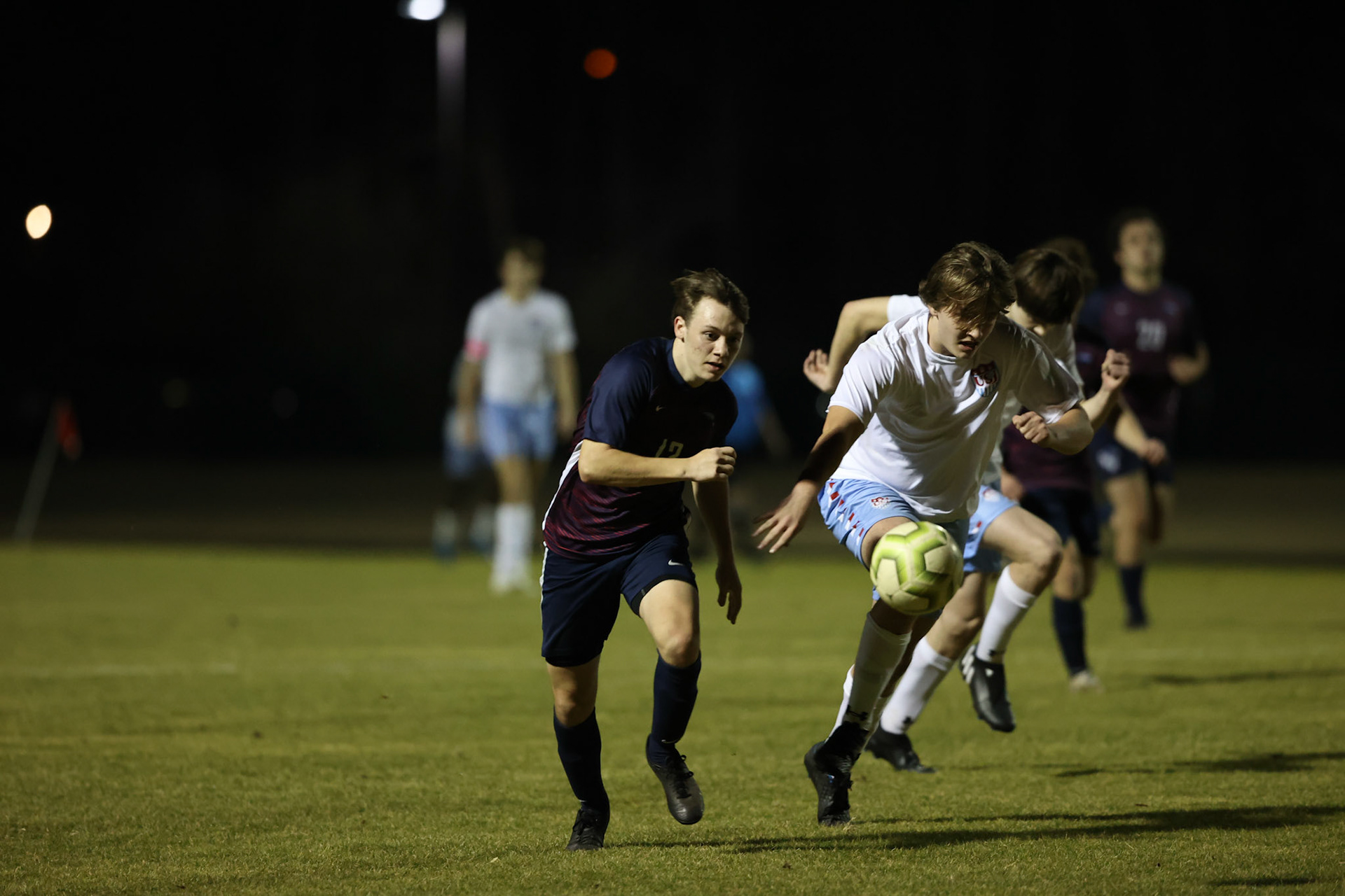 St. Benedict Soccer vs University School of Jackson on March 3, 2022 in a Preseason Match at St. Benedict at Auburndale High School Memphis, TN (Ryan Beatty/SBA)