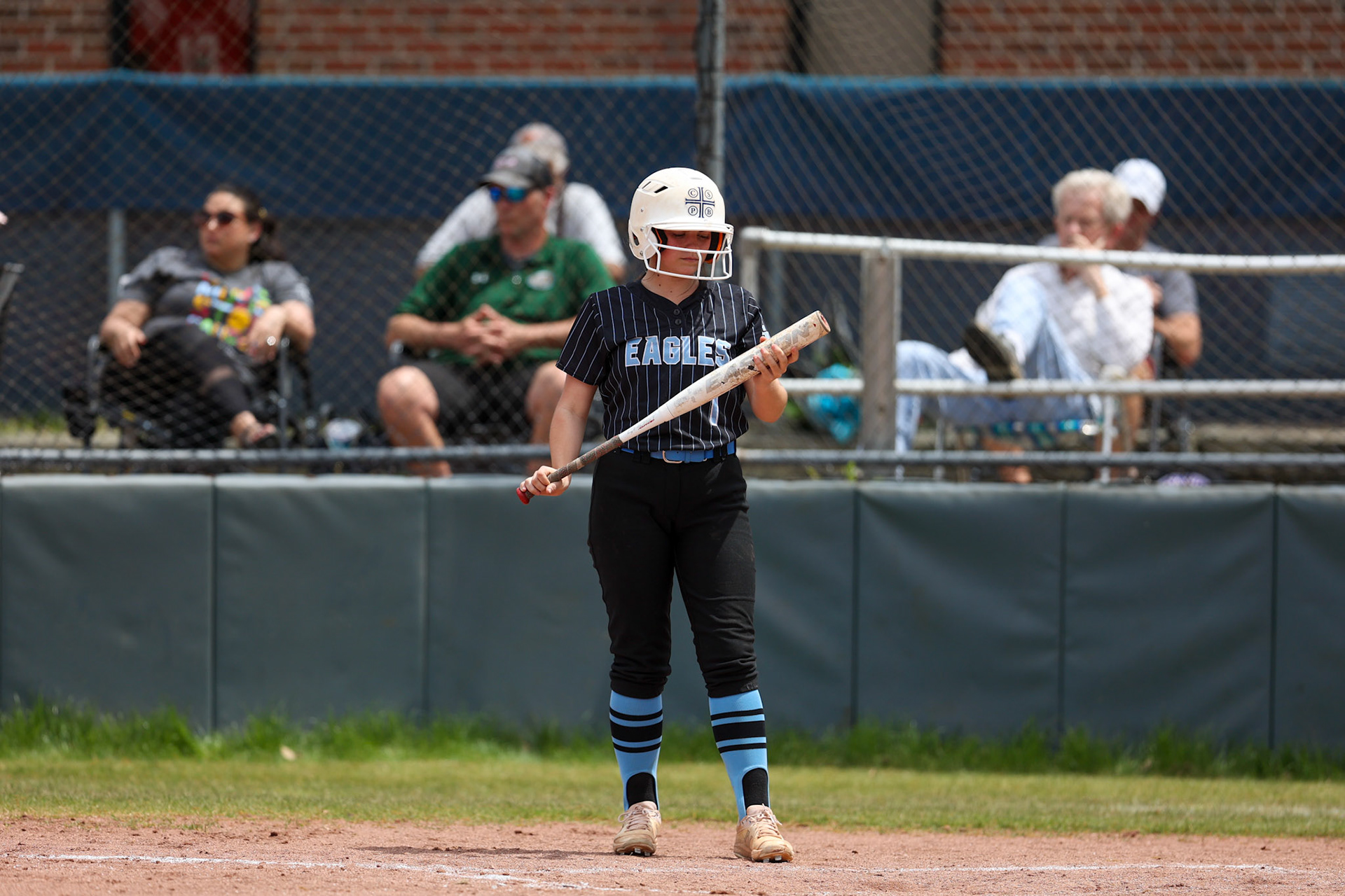 St. Benedict Softball vs Briarcrest at St. Benedict at Auburndale High School on April 23, 2022.  (Ryan Beatty/SBA)
