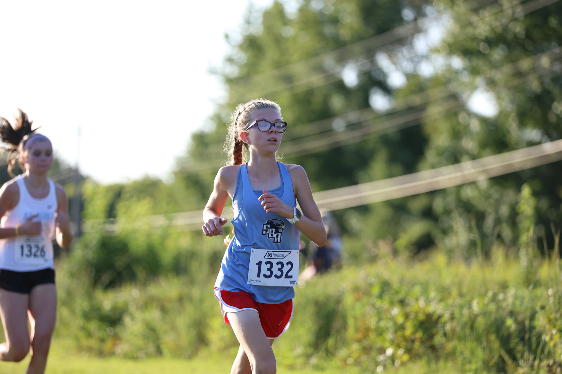 St. Benedict Cross Country MYA Meet 1 at Shelby Farms on Wednesday, September 14, 2022. (Ryan Beatty/SBA)