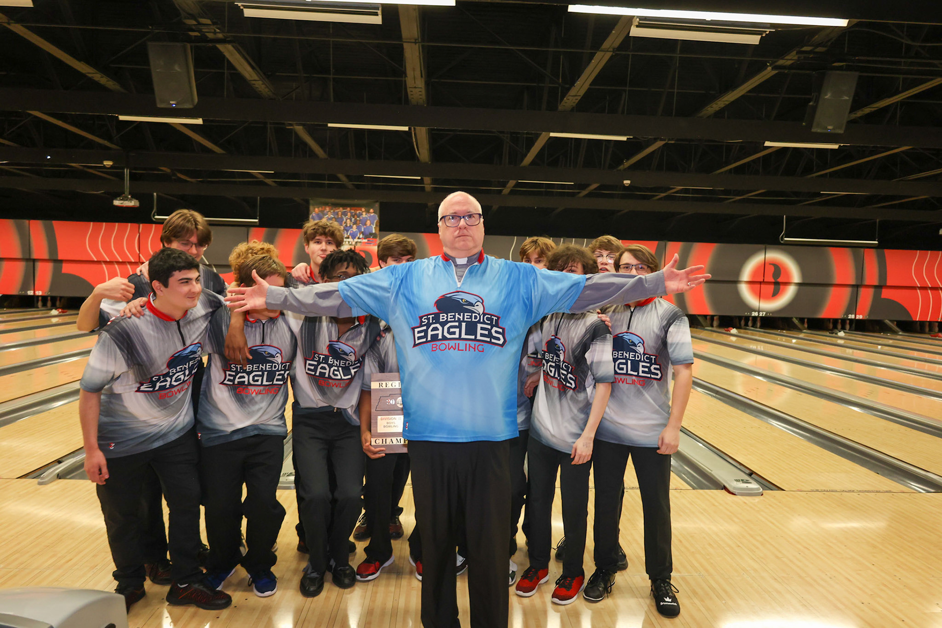 SBA Bowling vs Briarcrest. (Ryan Beatty/SBA)