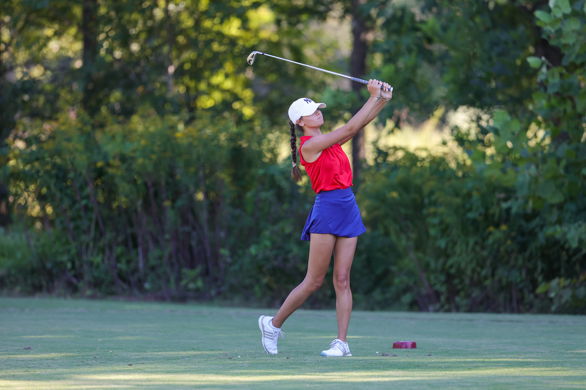 St. Benedict Girls Golf at Windyke on August 31, 2022. (Ryan Beatty/SBA)