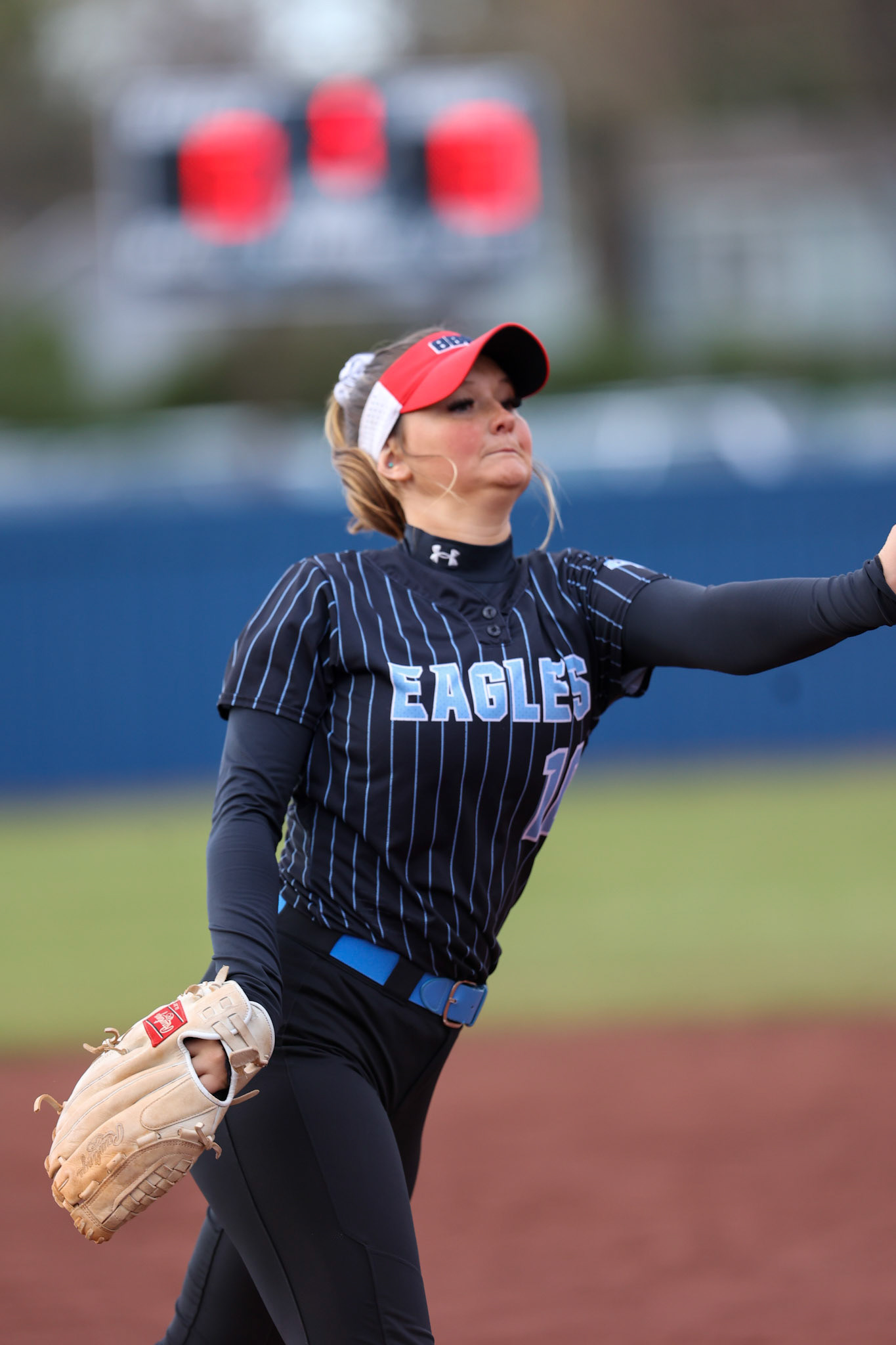 St. Benedict Softball vs St. Agnes Academy on Wednesday April 6, 2022 at St. Benedict At Auburndale High School in Memphis, TN. (Ryan Beatty/SBA)