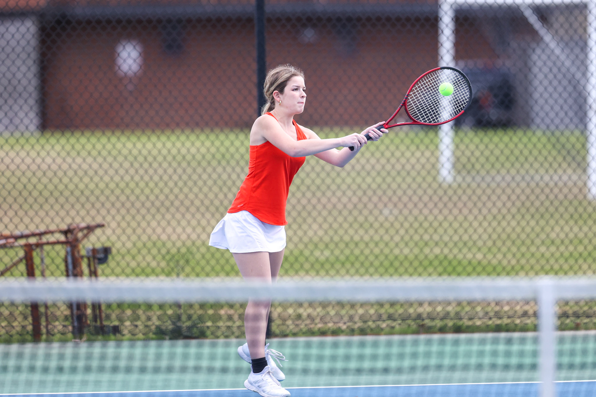 SBA Tennis vs Houston on Thursday, April 13, 2023. (Ryan Beatty Photo)