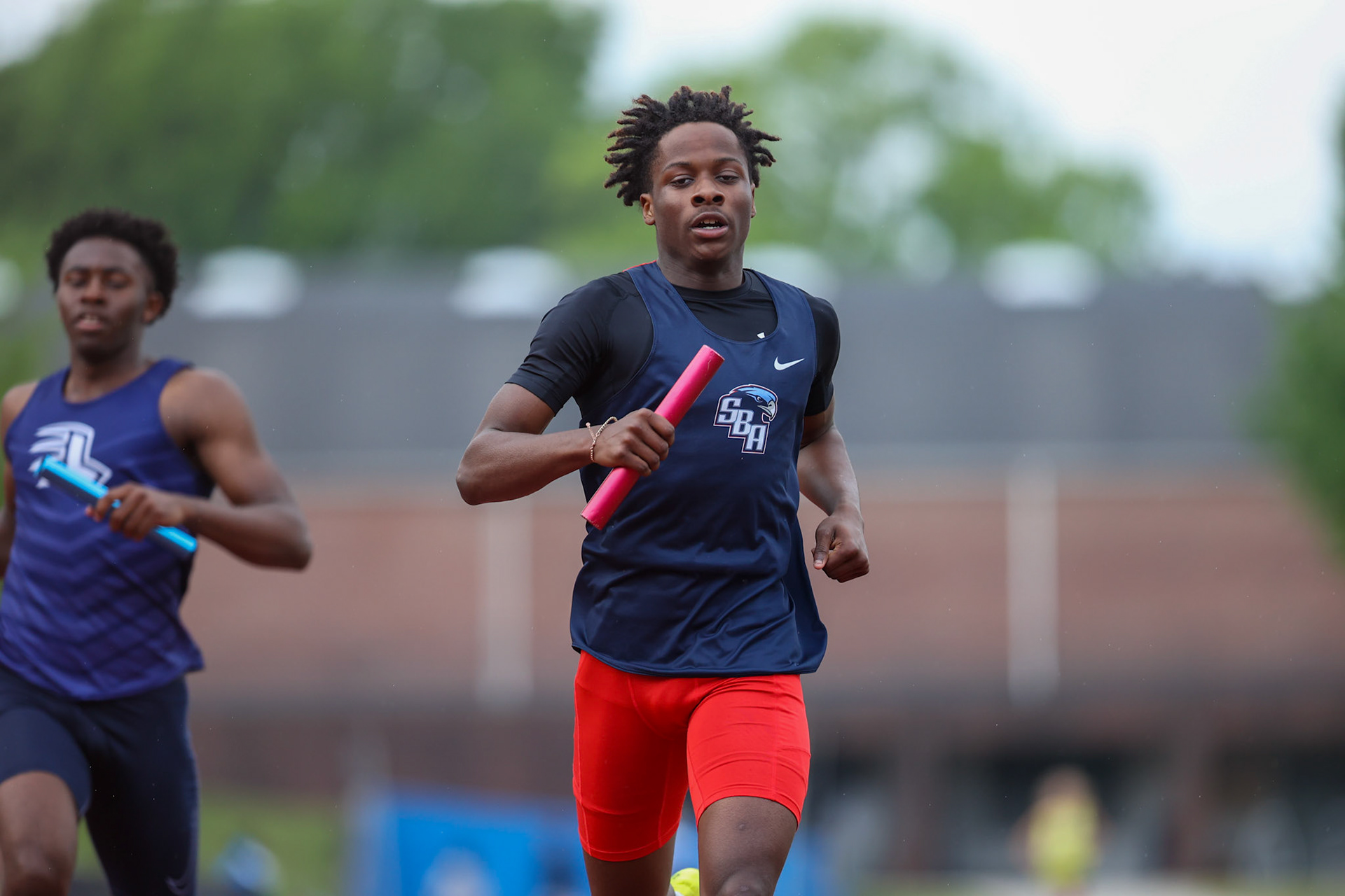 St. Benedict Track at Memphis University School in Memphis, TN on May 3, 2022. (Ryan Beatty/SBA)