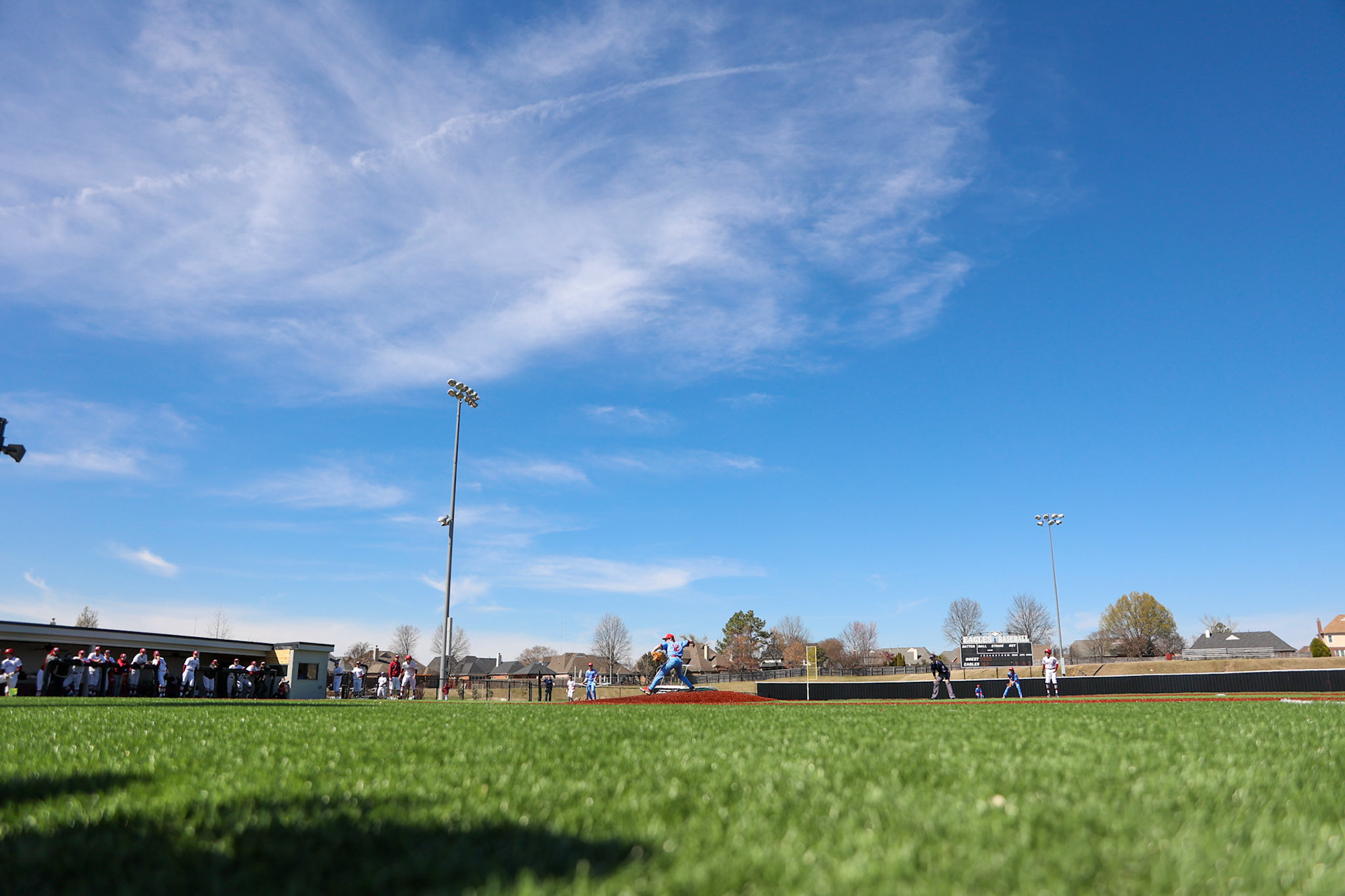 SBA Baseball at ECS on Wednesday, March 15, 2023. (Ryan Beatty Photo)