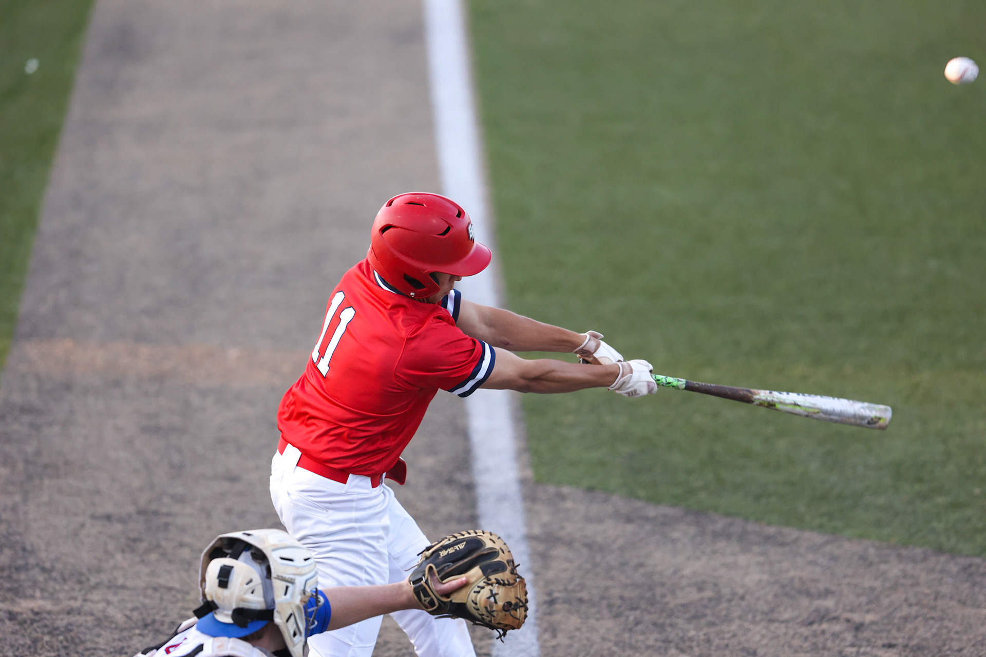 St. Benedict Baseball at MUS. (Ryan Beatty/SBA)