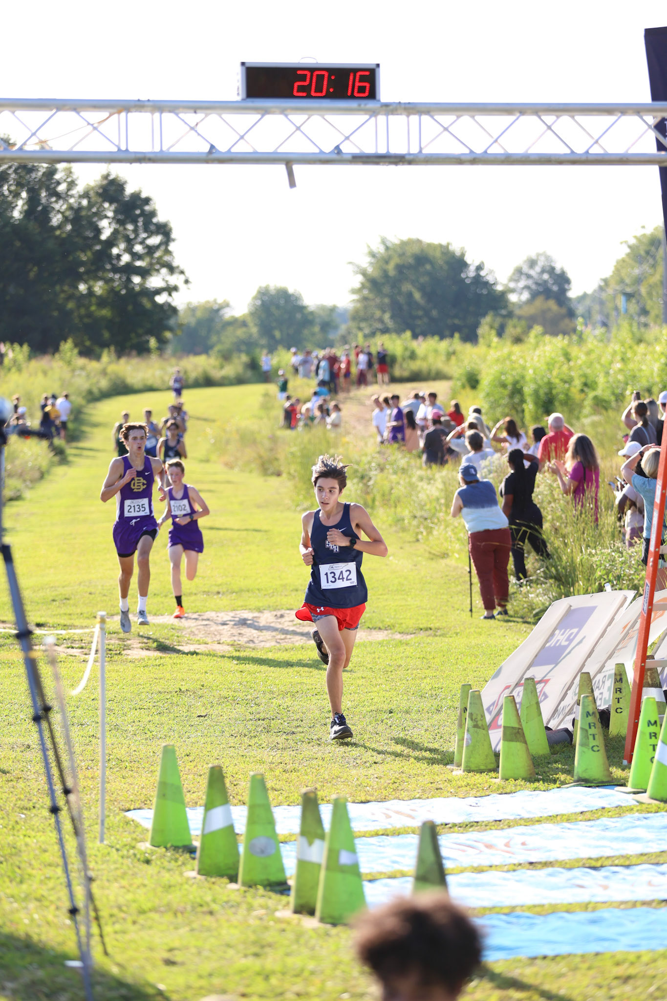 St. Benedict Cross Country MYA Meet 1 at Shelby Farms on Wednesday, September 14, 2022. (Ryan Beatty/SBA)