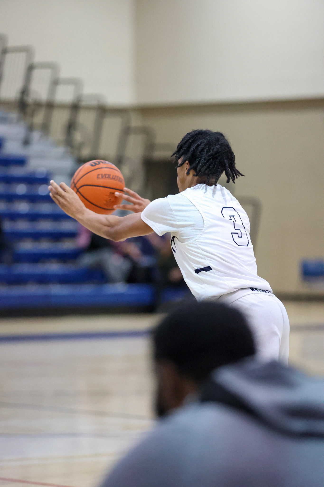 SBA Basketball vs Sacred Heart at the 2022 SBA Holiday Hoops Tournament. (Ryan Beatty Photo)