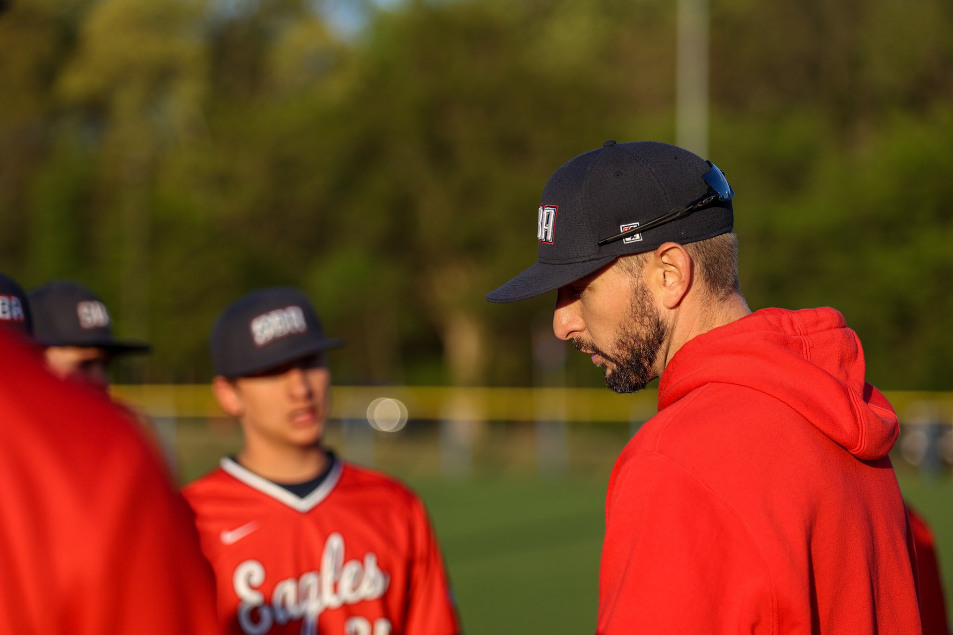 St. Benedict Baseball at MUS. (Ryan Beatty/SBA)