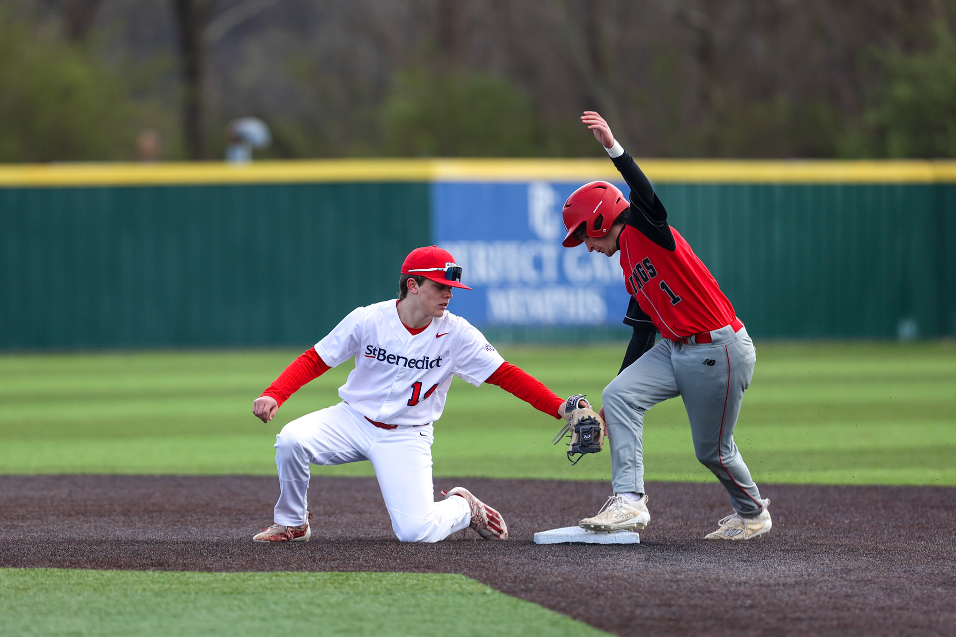 SBA Baseball vs Fayette Academy at USA Stadium in Millington, TN on Monday, March 13, 2023. (Ryan Beatty Photo)