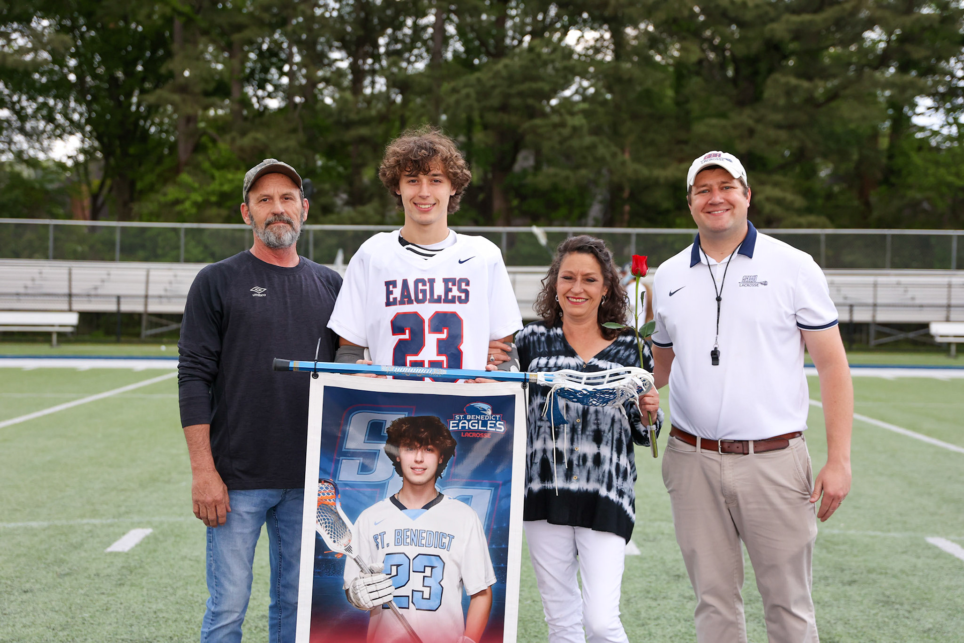 SBA Boys Lacrosse Senior Night (Ryan Beatty Photo)