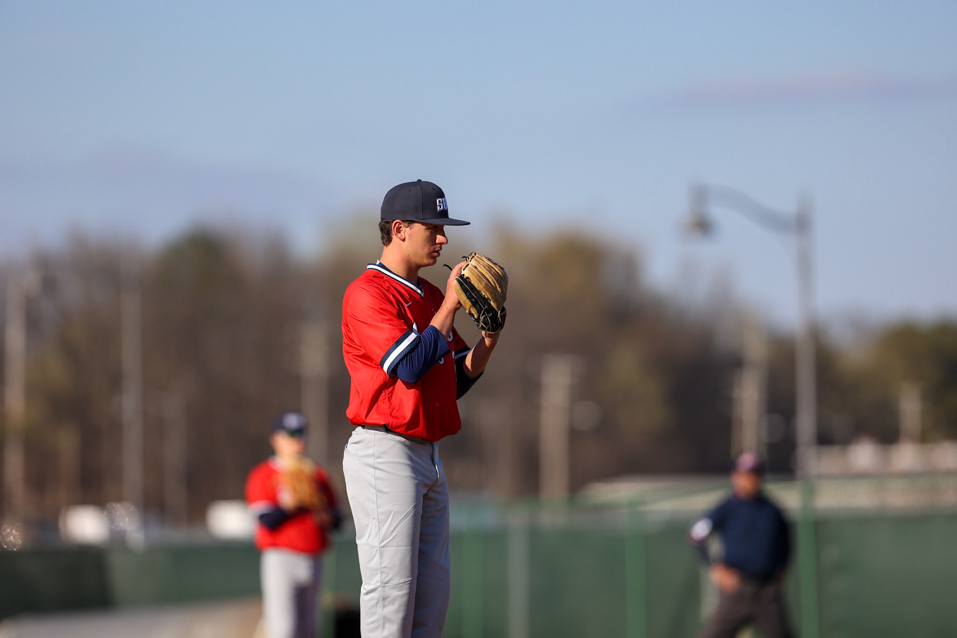 SBA Baseball vs Knights Baseball Academy in Bartlett, TN on Tuesday, March 14, 2023. (Ryan Beatty Photo)
