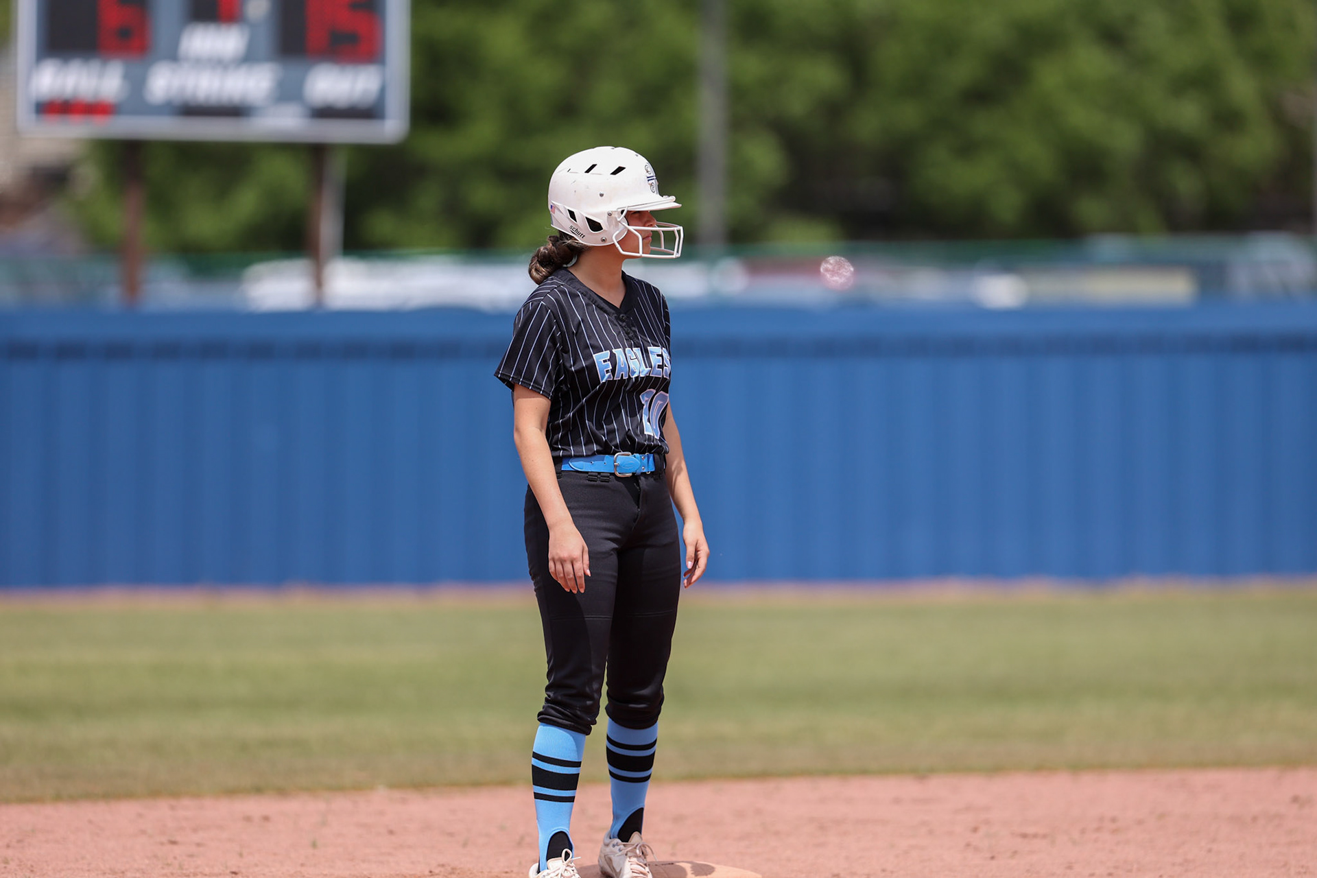 St. Benedict Softball vs Briarcrest at St. Benedict at Auburndale High School on April 23, 2022.  (Ryan Beatty/SBA)