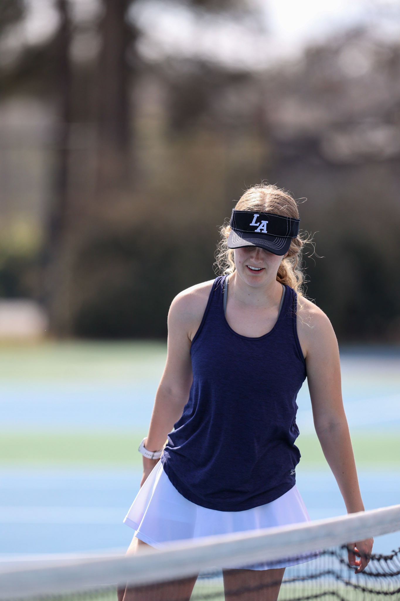 St. Benedict Tennis vs St. Mary’s on April 5, 2022 at St. Benedict at Auburndale High School in Memphis, TN. (Ryan Beatty/SBA)