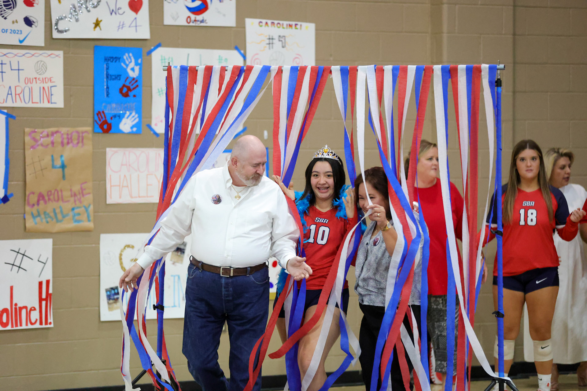 St. Benedict Volleyball vs White Station at St. Benedict at Auburndale in Memphis, TN on Thursday, September 22, 2022. (Ryan Beatty/SBA)