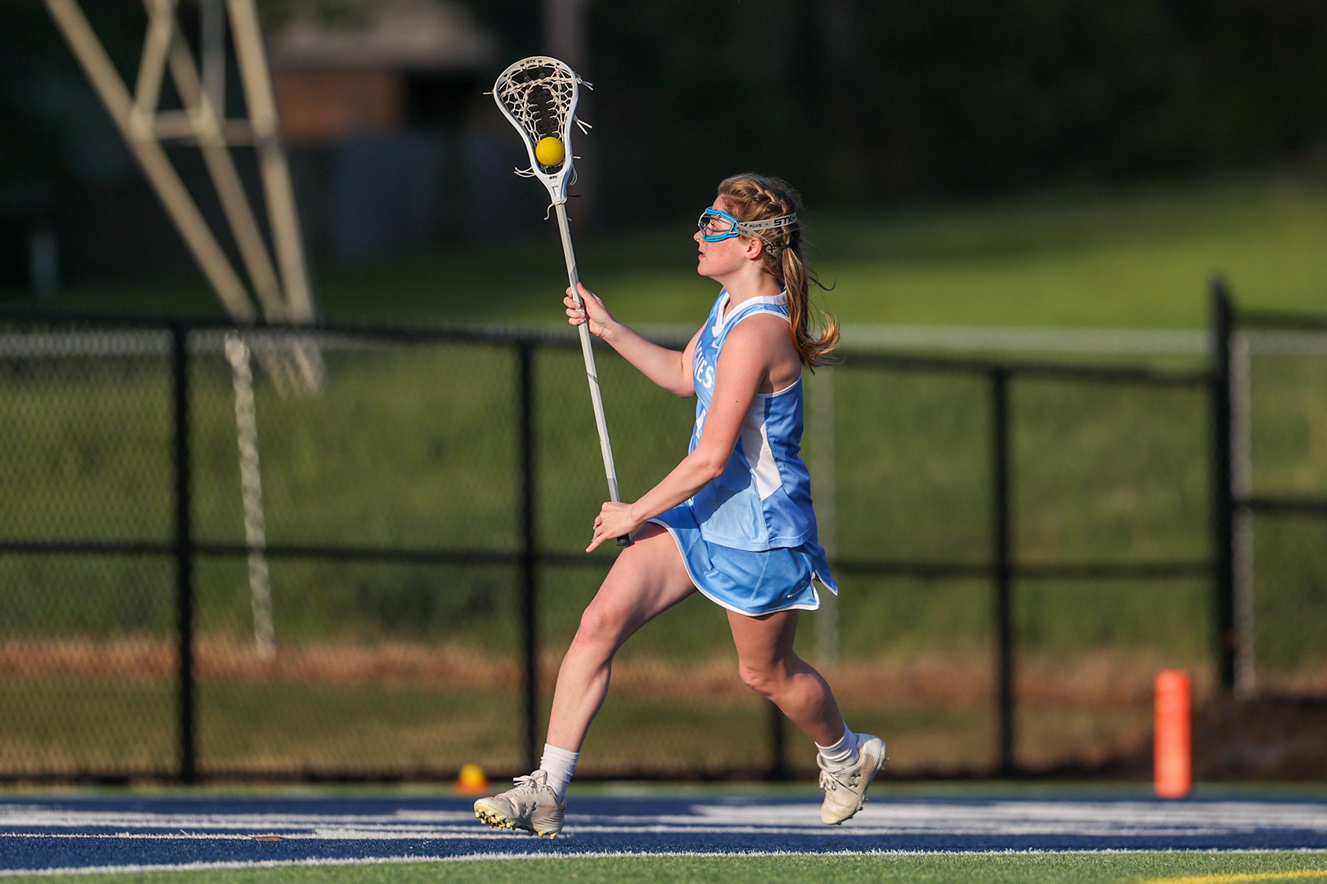 St. Benedict Girls Lacrosse vs St. Agnes on Senior Night at St. Benedict at Auburndale in Memphis, TN on April 19, 2022. (Ryan Beatty/SBA)