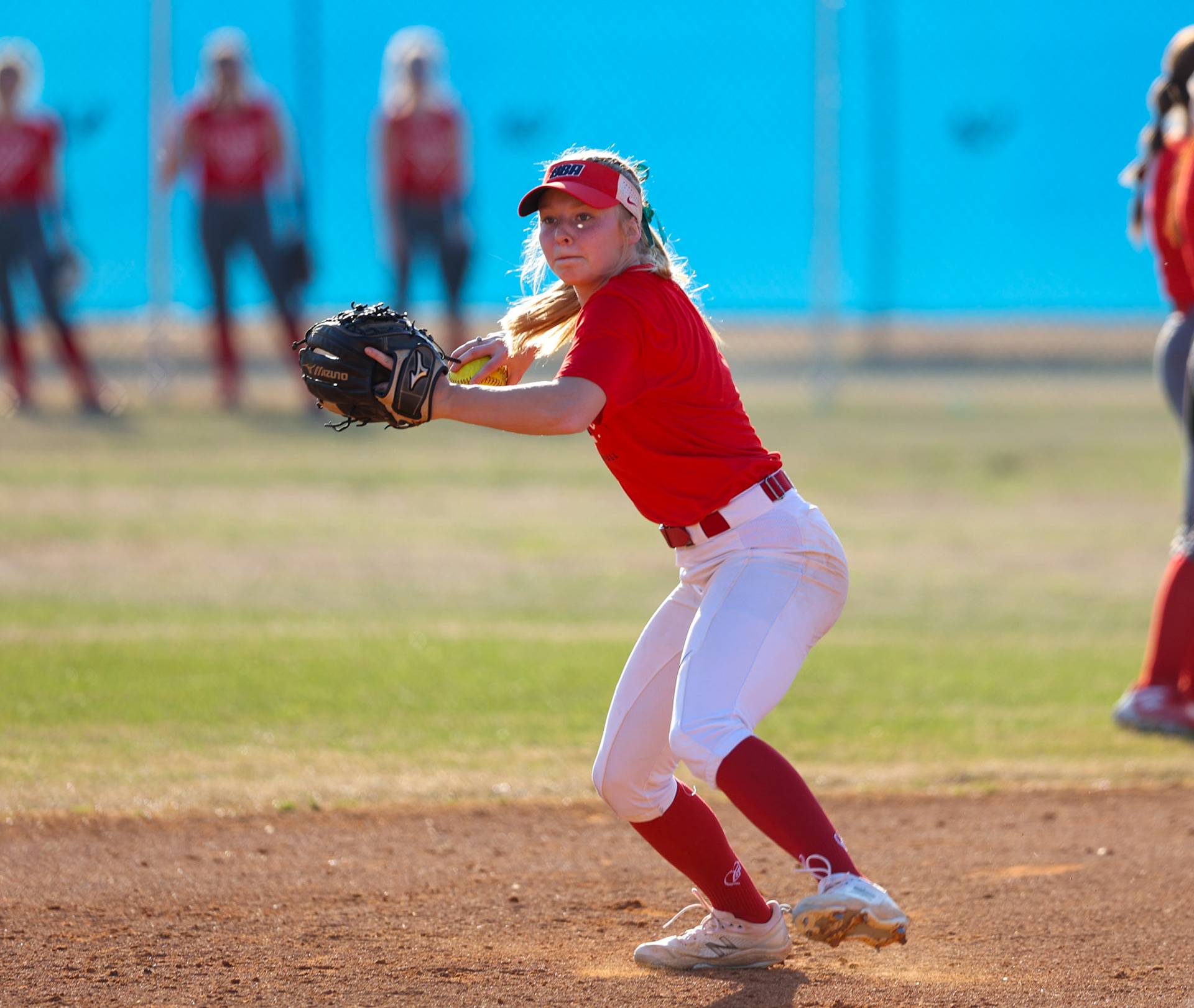 St. Benedict Softball vs Bartlett High School on March 3, 2022 at W.J. Freeman Park in Memphis, TN (Ryan Beatty/SBA)