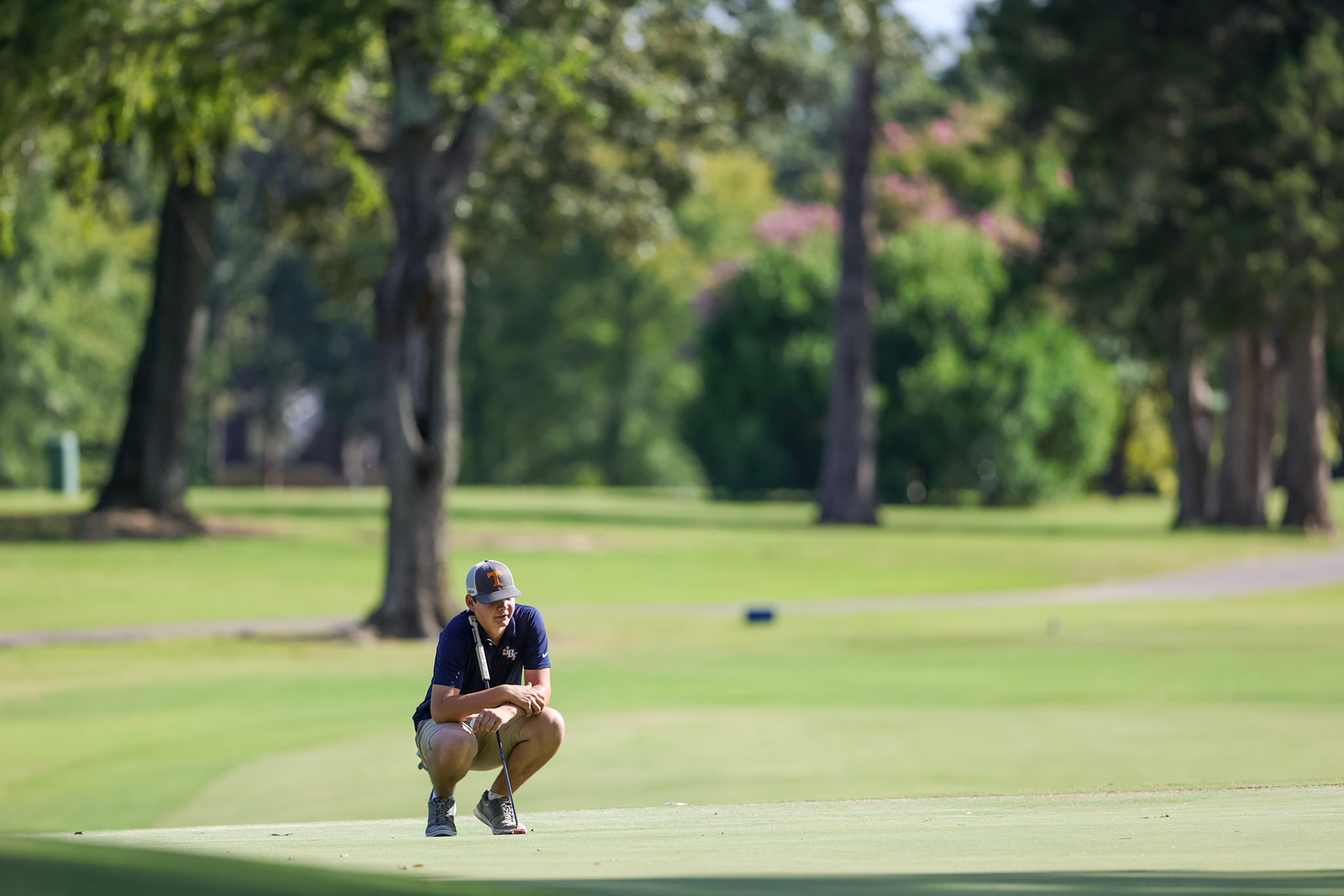 St. Benedict Boys Golf at Colonial on August 30, 2022. (Ryan Beatty/SBA)