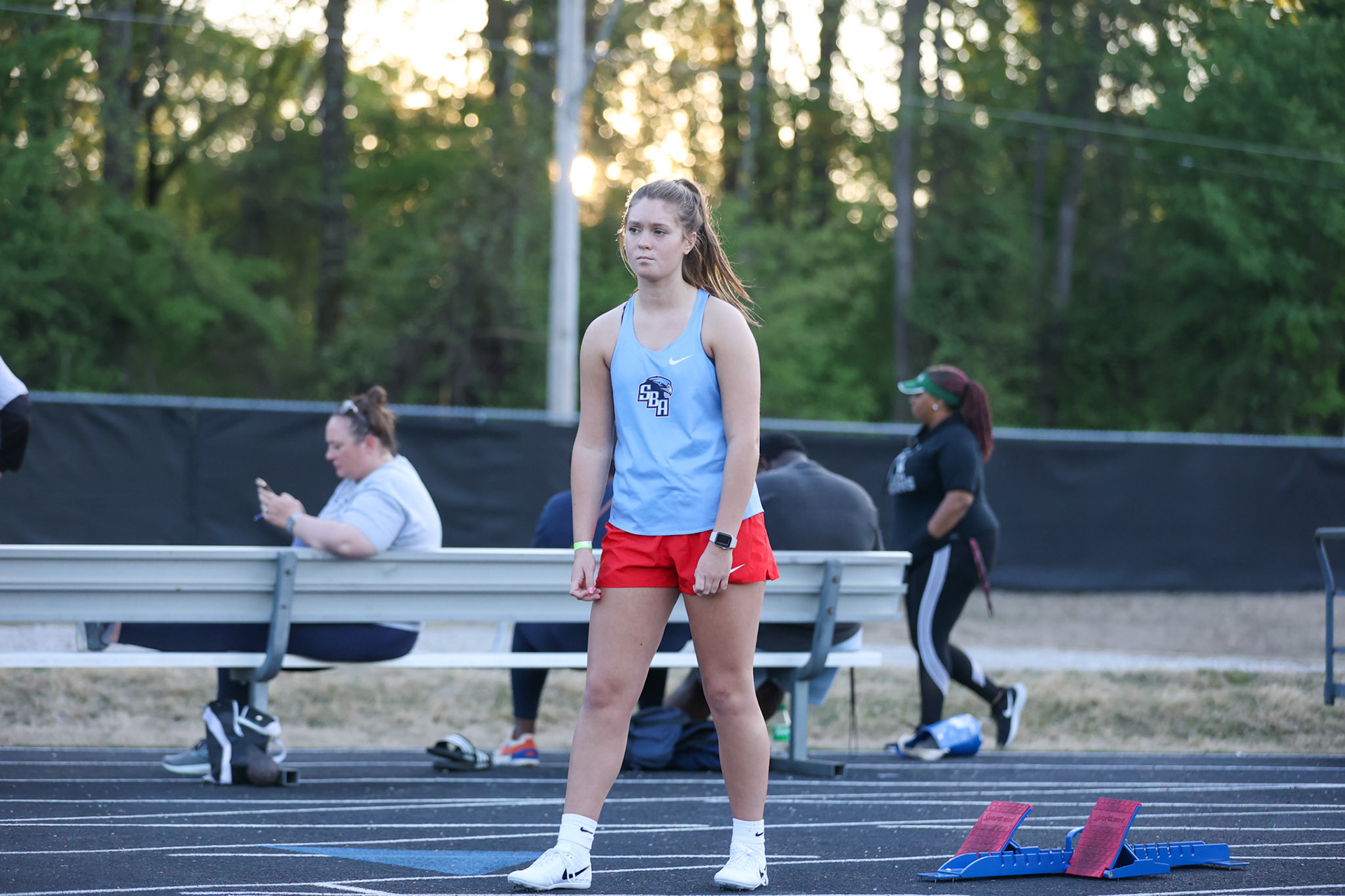 SBA Track at Houston Classic on Friday, April 14, 2023, at Houston High School in Memphis, TN. (Ryan Beatty Photo)