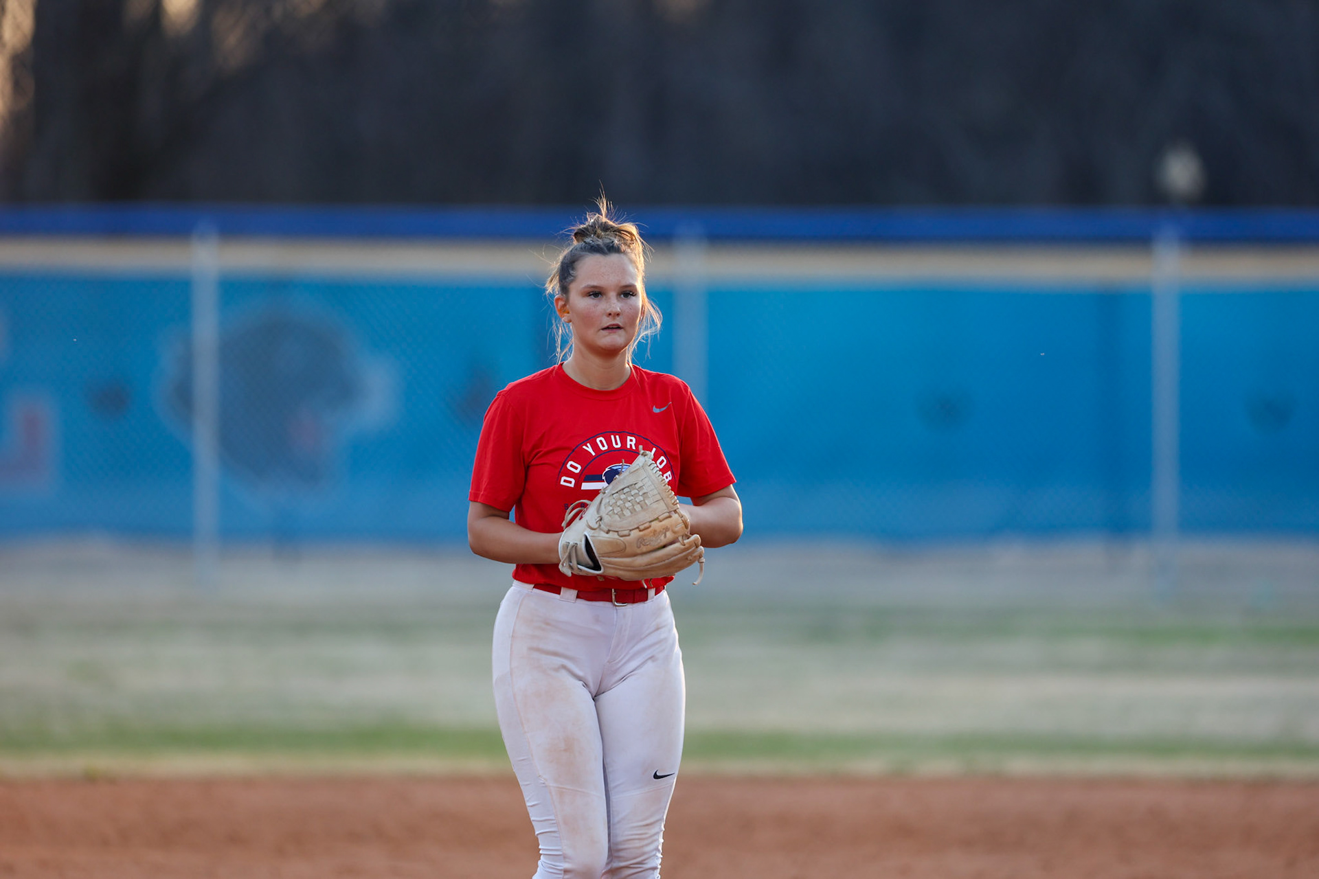 St. Benedict Softball vs Bartlett High School on March 3, 2022 at W.J. Freeman Park in Memphis, TN (Ryan Beatty/SBA)