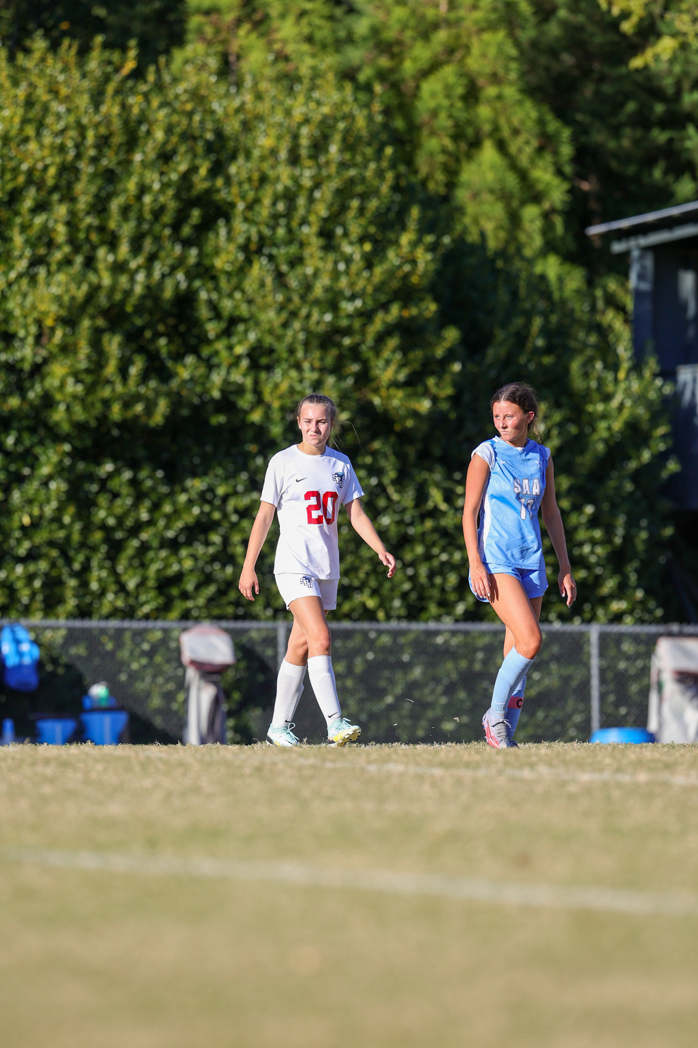 SBA Soccer vs St. Agnes at St. Agnes Academy in Memphis, TN on October 3, 2022. (Ryan Beatty)