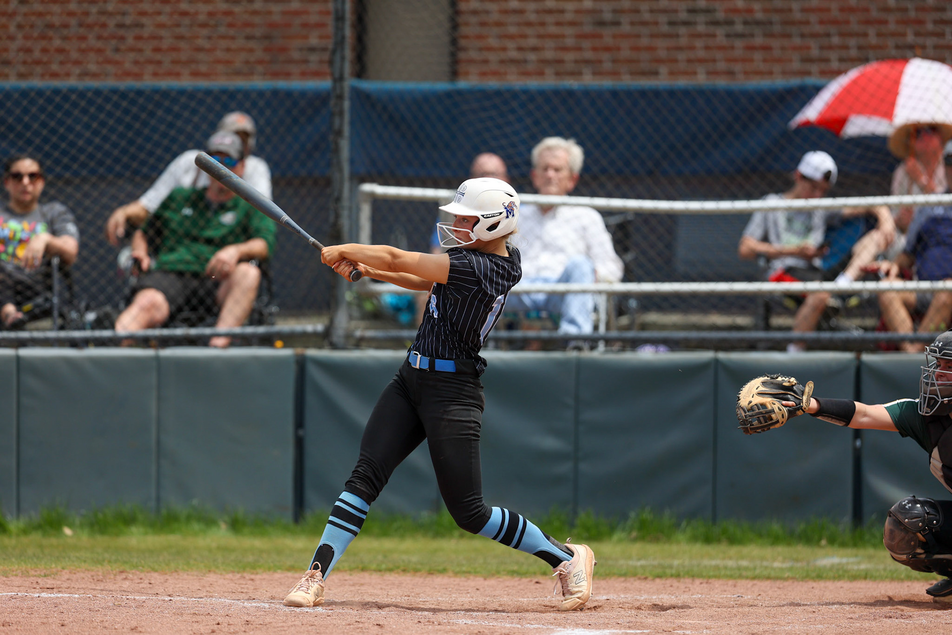 St. Benedict Softball vs Briarcrest at St. Benedict at Auburndale High School on April 23, 2022.  (Ryan Beatty/SBA)