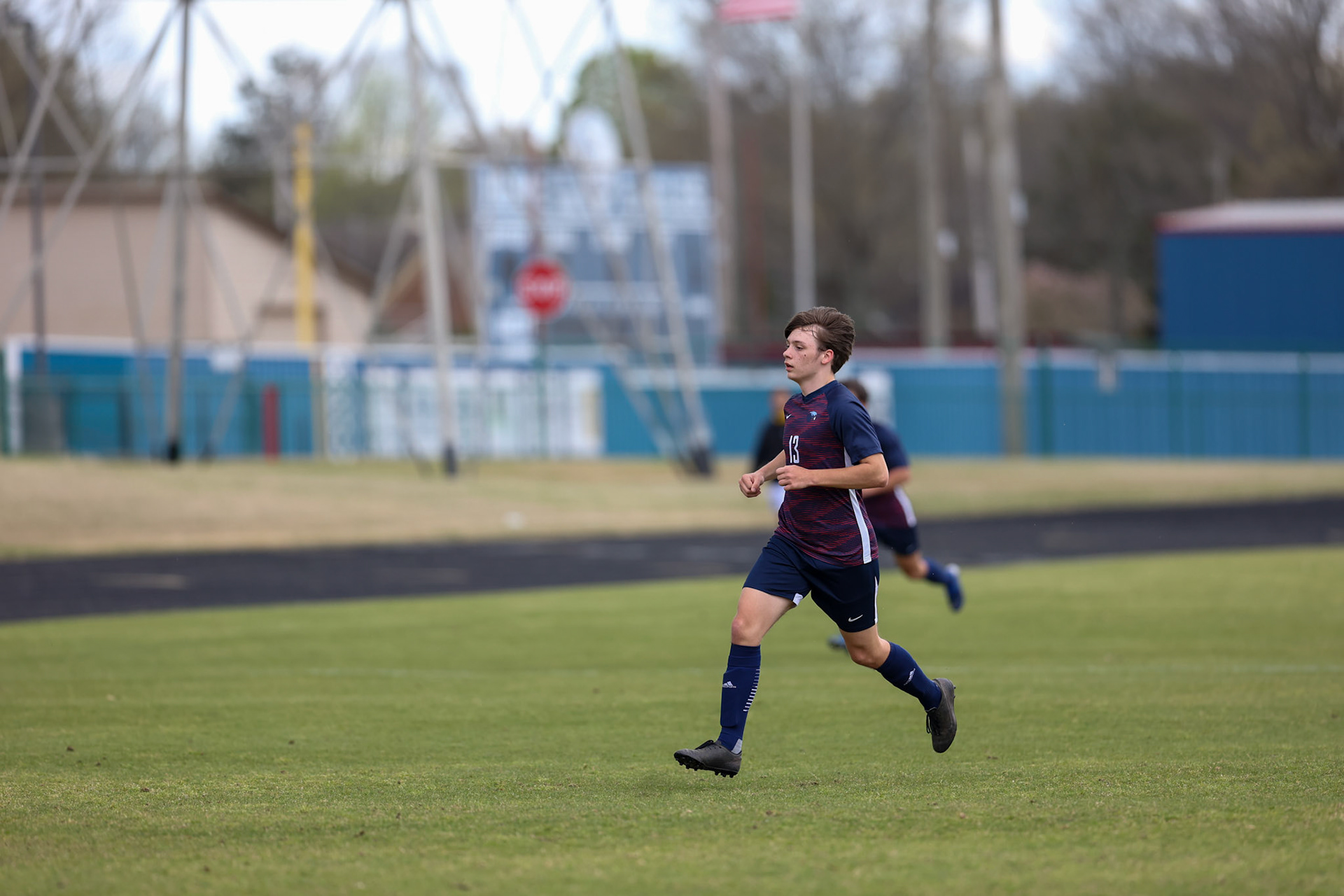 St. Benedict Soccer vs Millington on April 7, 2022 at St. Benedict At Auburndale High School in Memphis, TN. (Ryan Beatty/SBA)