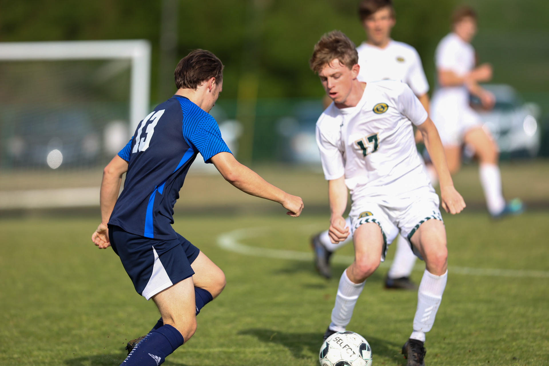 St. Benedict Soccer vs Briarcrest at St. Benedict at Auburndale High School in Memphis, TN on April 21, 2022. (Ryan Beatty/SBA)