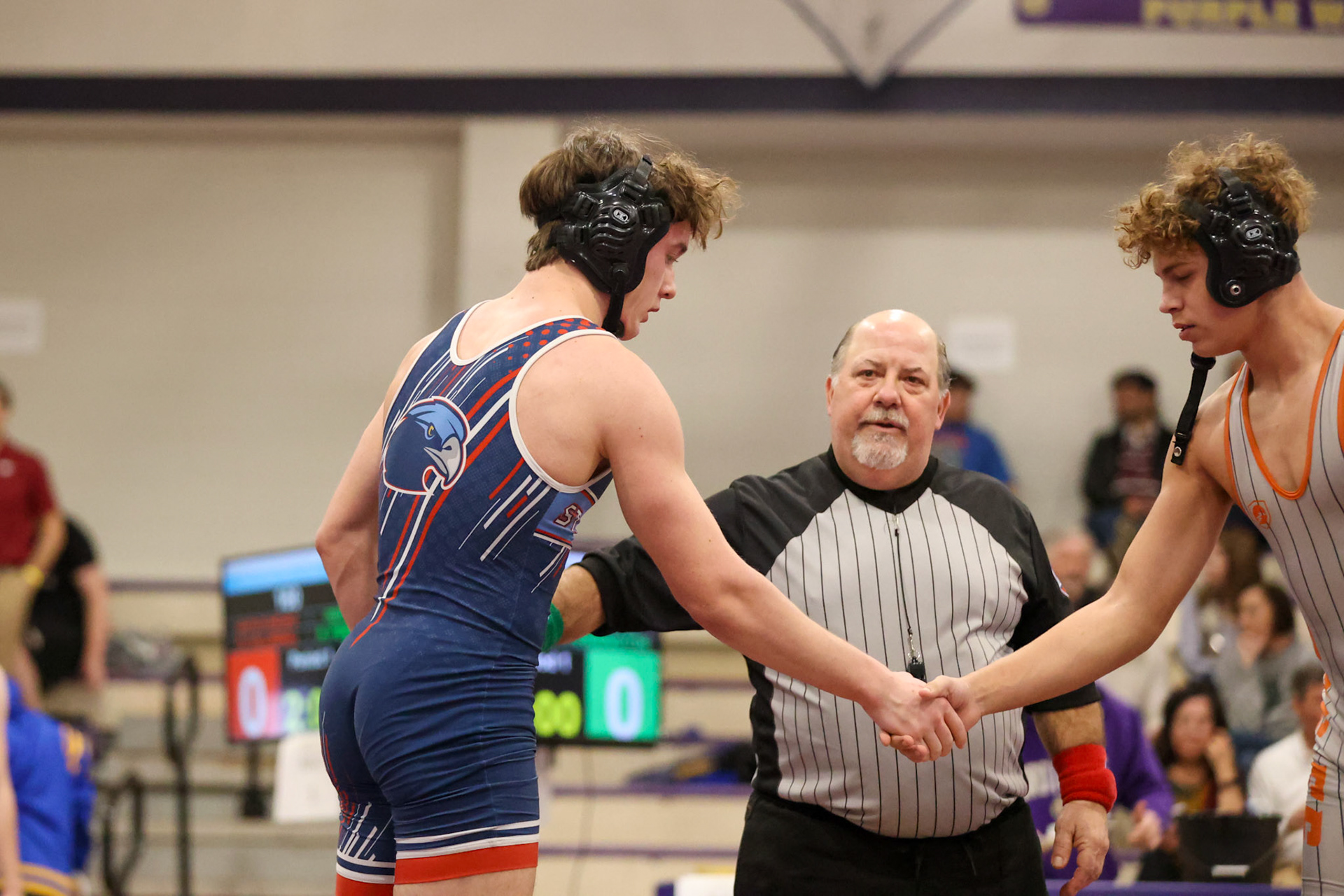 SBA Wrestling Regional Tournament on Saturday, Feb. 11, 2023. (Ryan Beatty Photo)