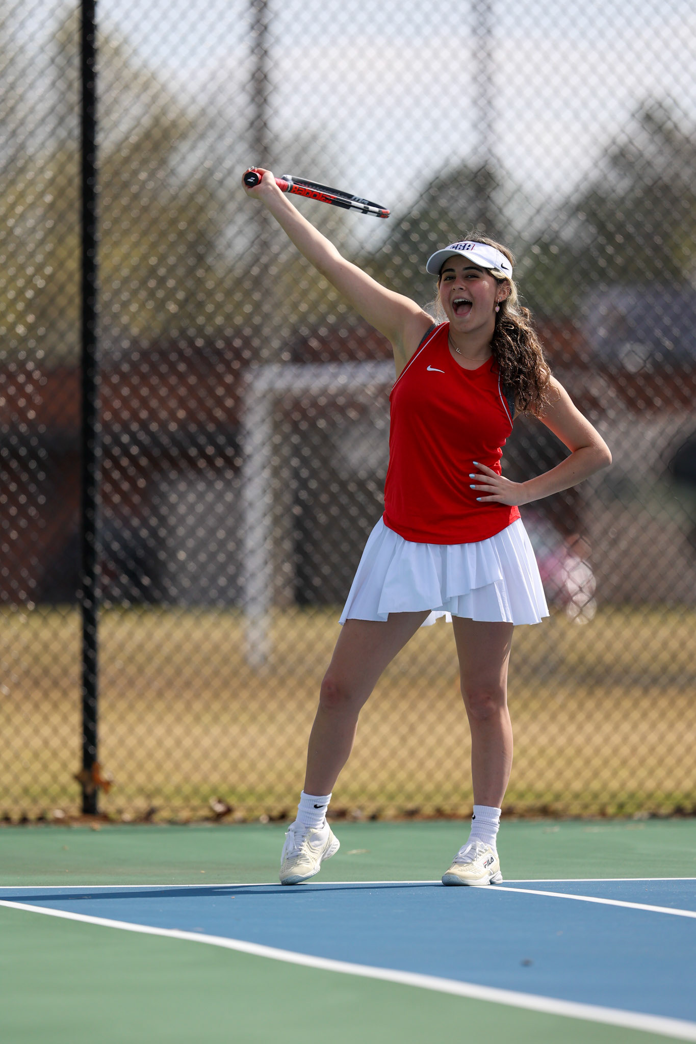 St. Benedict Tennis vs St. Mary’s on April 5, 2022 at St. Benedict at Auburndale High School in Memphis, TN. (Ryan Beatty/SBA)
