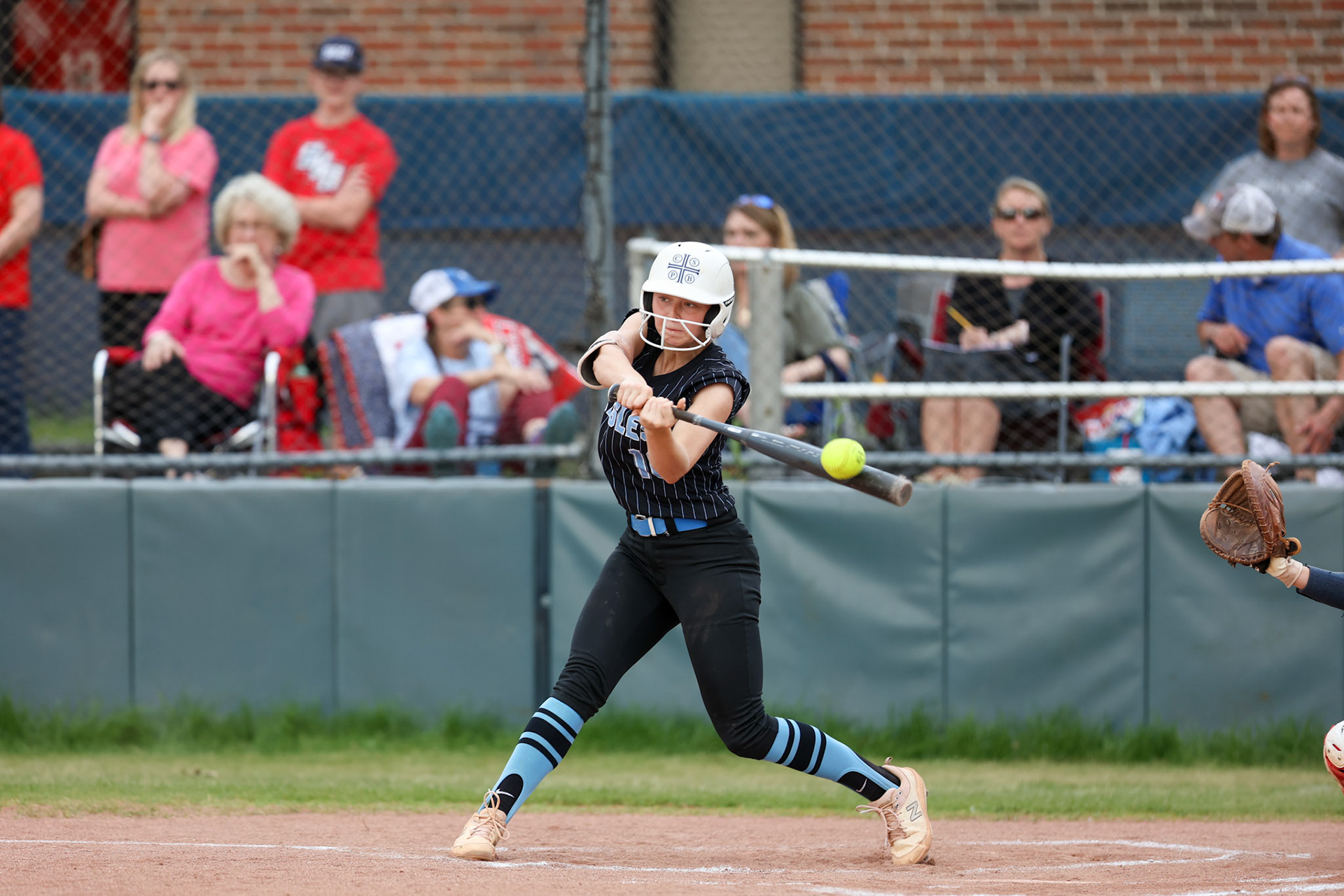 St. Benedict Softball vs Tipton Rosemark Academy at St. Benedict High School in Memphis, TN on May 3, 2022. (Ryan Beatty/SBA)