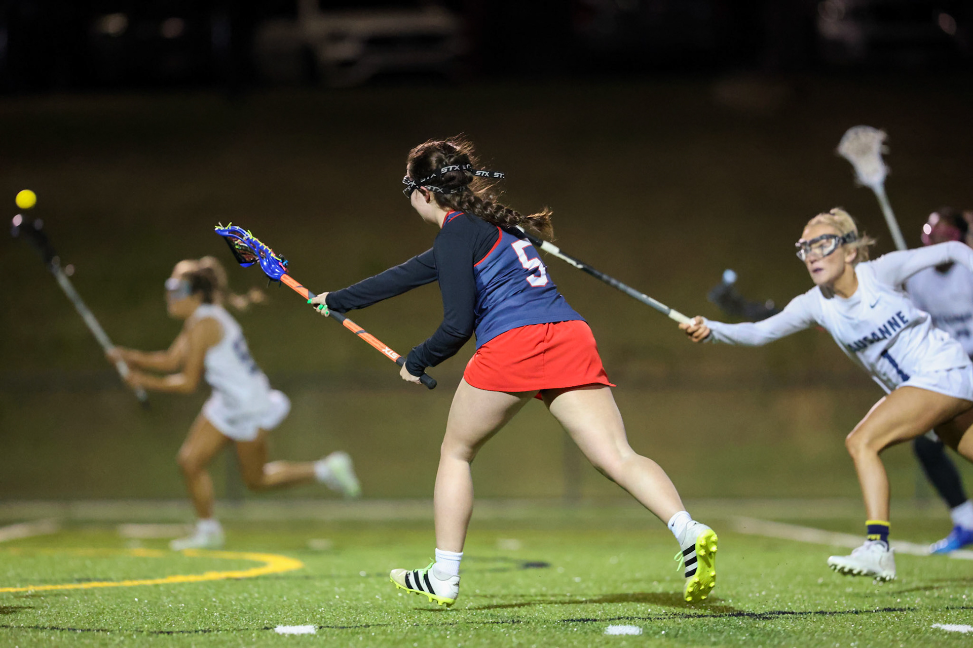 SBA Girls Lacrosse vs Lausanne on Wednesday, March 8, 2023. (Ryan Beatty Photo)