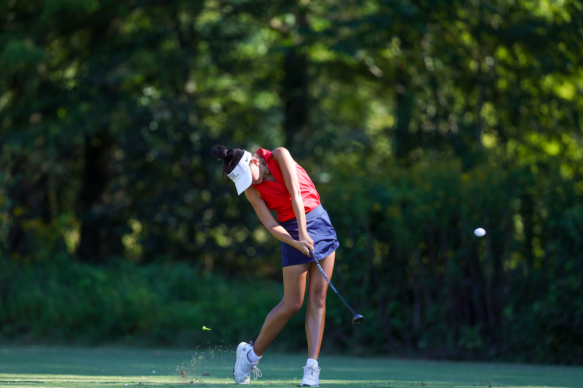 St. Benedict Girls Golf at Windyke on August 31, 2022. (Ryan Beatty/SBA)