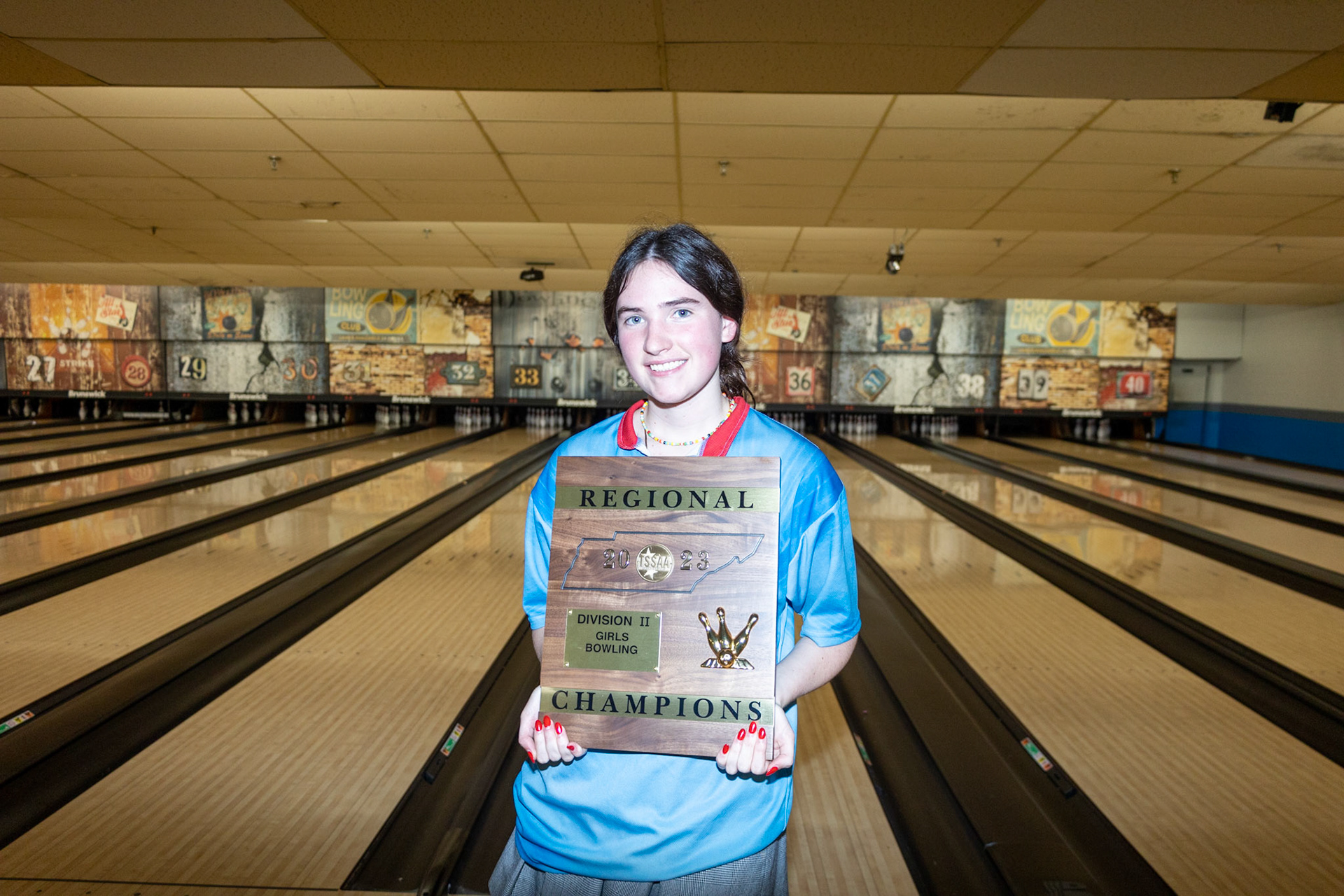 SBA Bowling vs Briarcrest. (Ryan Beatty/SBA)