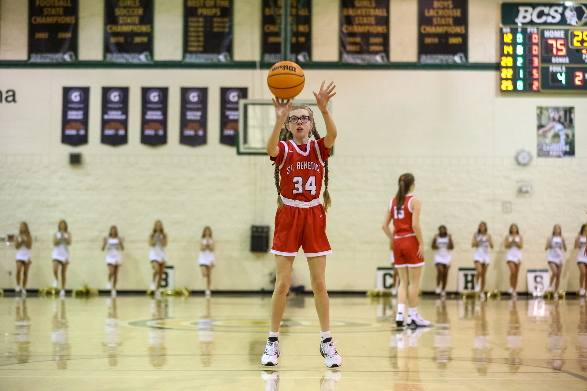 SBA Basketball at Briarcrest on Friday, Feb. 17, 2023. (Ryan Beatty Photo)