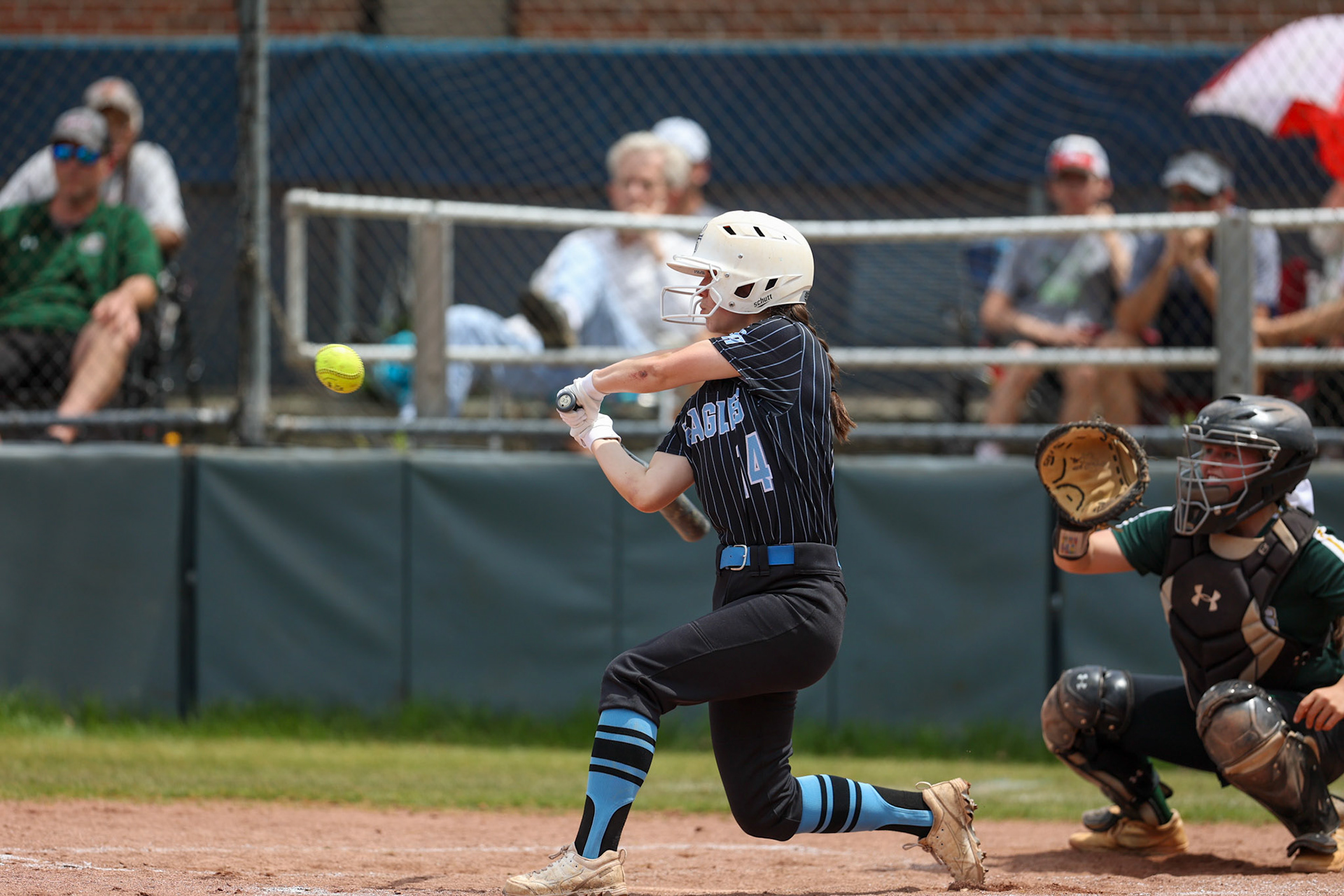 St. Benedict Softball vs Briarcrest at St. Benedict at Auburndale High School on April 23, 2022.  (Ryan Beatty/SBA)