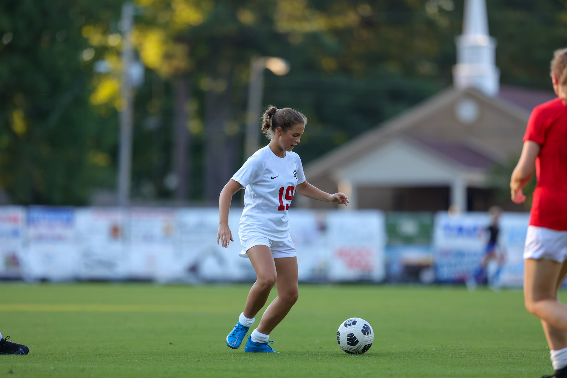 SBA Soccer vs Bartlett at Bartlett High School on Thursday, August 18, 2022. (Ryan Beatty/SBA)