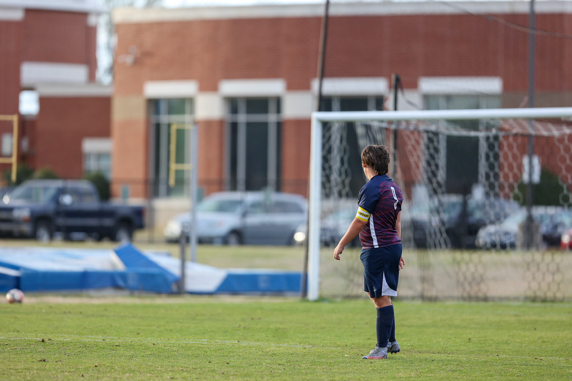 St. Benedict Soccer vs Millington on April 7, 2022 at St. Benedict At Auburndale High School in Memphis, TN. (Ryan Beatty/SBA)